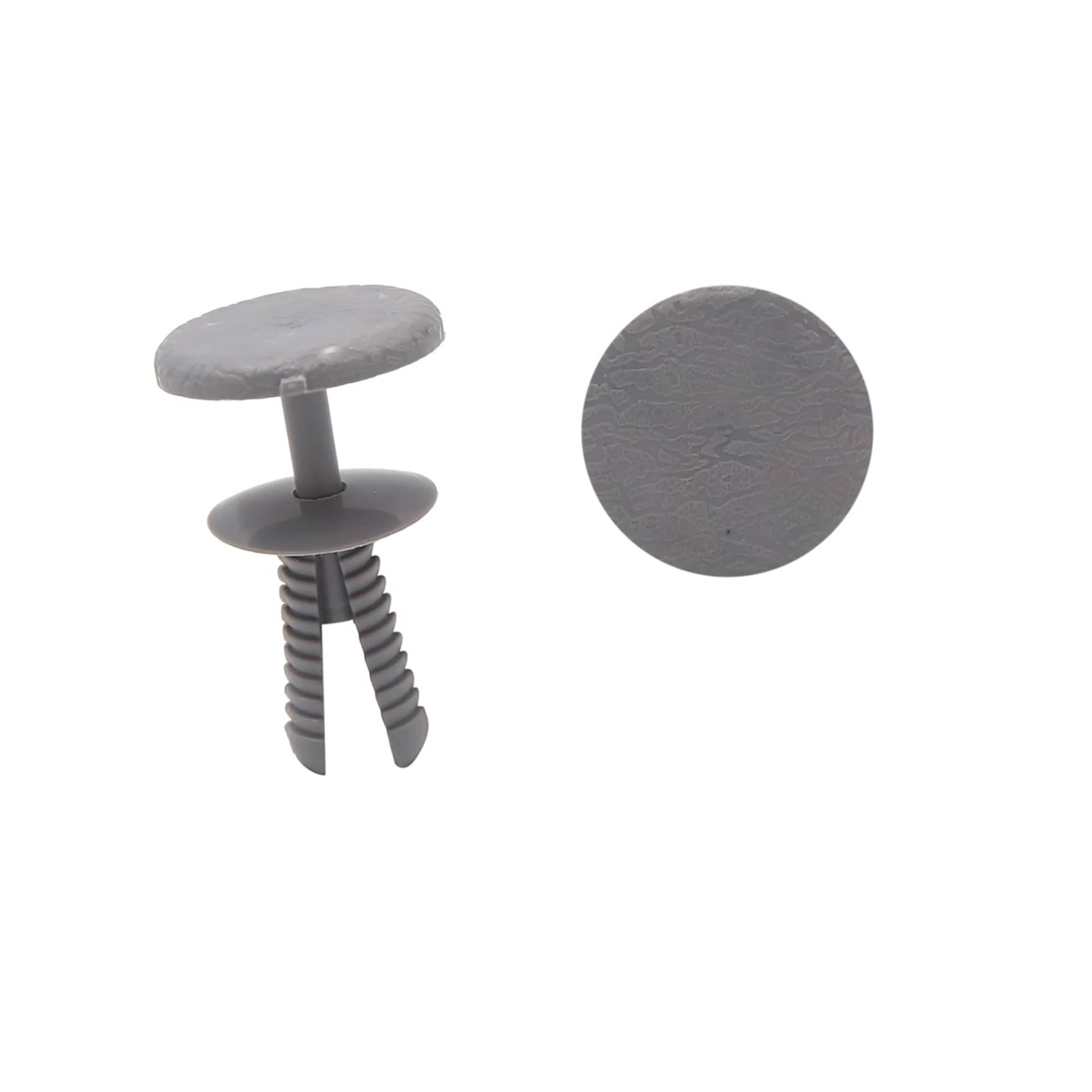 A ABSOPRO 20 Stück Auto Niet 6mm Loch Spritzschutz Clip Kunststoff Grau A ABSOPRO 20 Stück Auto Niet 6mm Loch Spritzschutz Clip Kunststoff Grau von A ABSOPRO