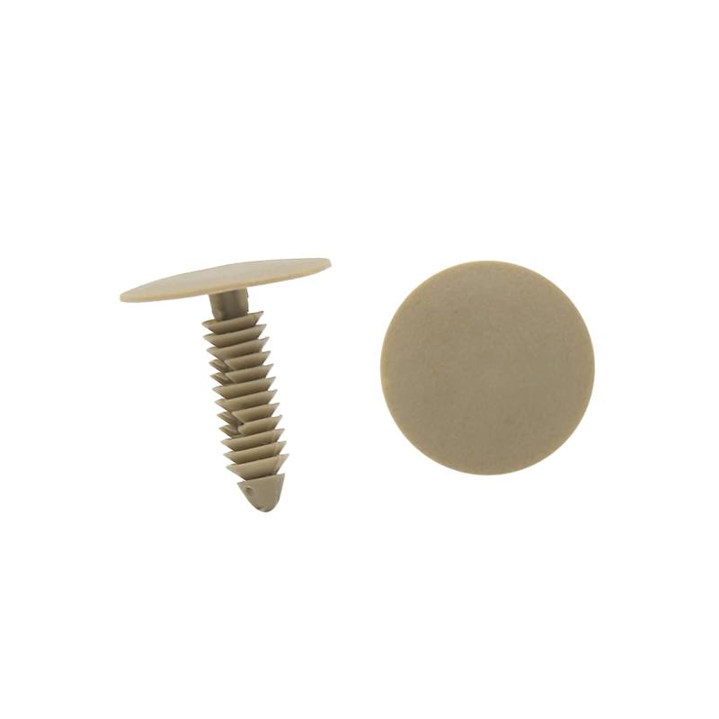 A ABSOPRO 30 Satz Autohalterung 7 mm x 25 mm x 28 mm Clips Niet Kunststoff Beige von A ABSOPRO