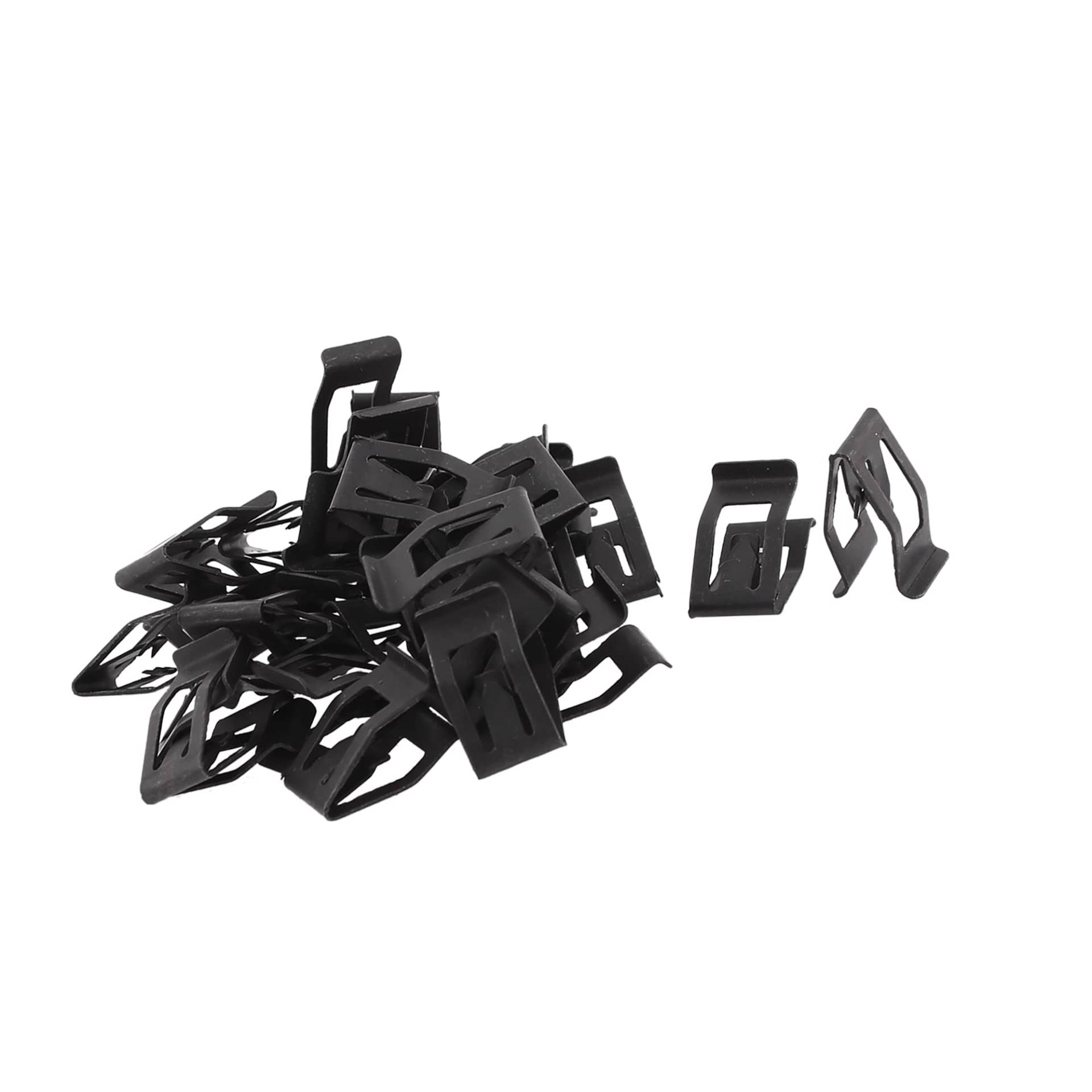 A ABSOPRO 30 Stück Auto Armaturenbrett Konsolenverkleidung Metallhalterung Schwarz A ABSOPRO 30 Stück Auto Armaturenbrett Konsolenverkleidung Metallhalterung Schwarz von A ABSOPRO