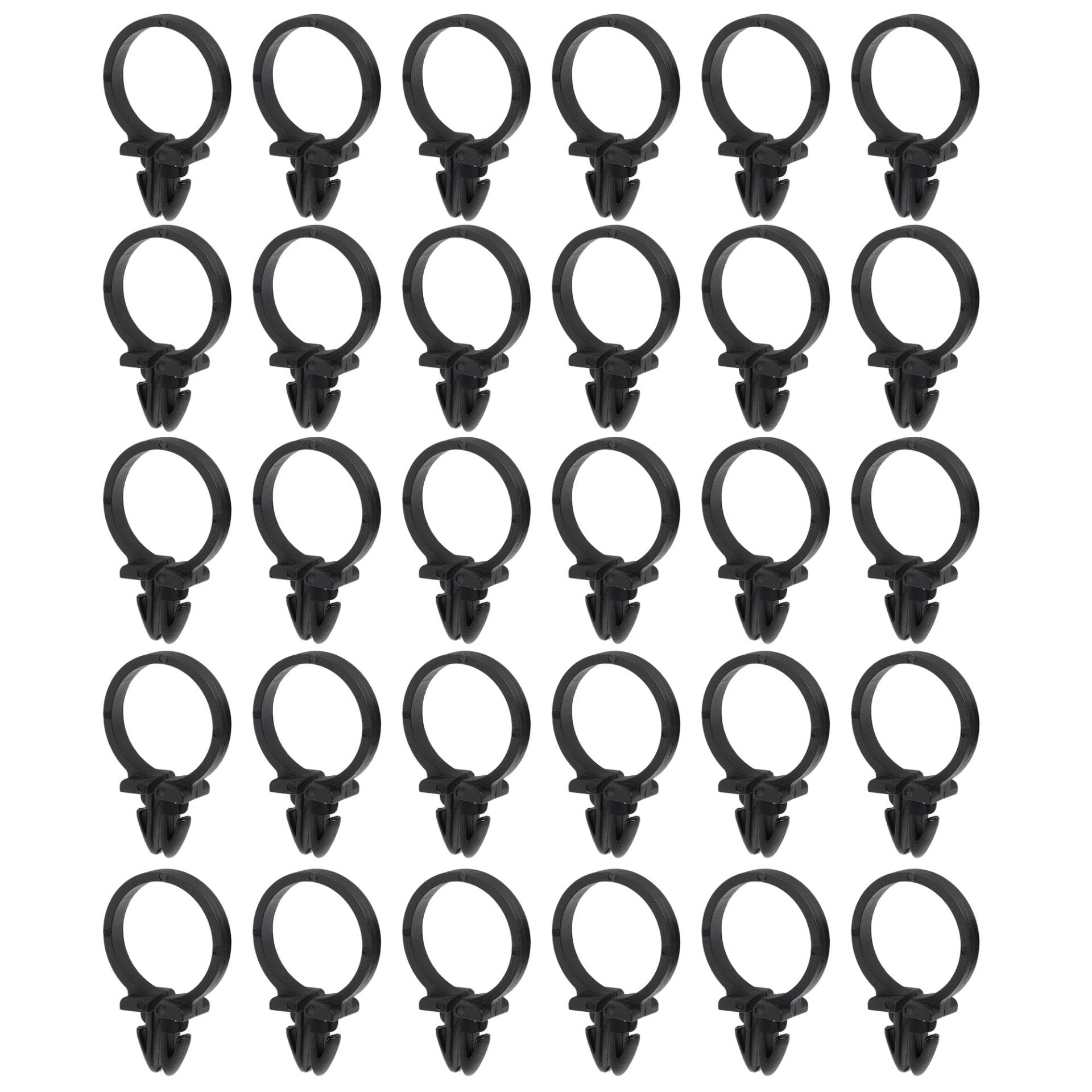 A ABSOPRO 30 Stück Autokabel Führungsclips 19mm Innendurchm. Ersatz Schwarz A ABSOPRO 30 Stück Autokabel Führungsclips 19mm Innendurchm. Ersatz Schwarz von A ABSOPRO