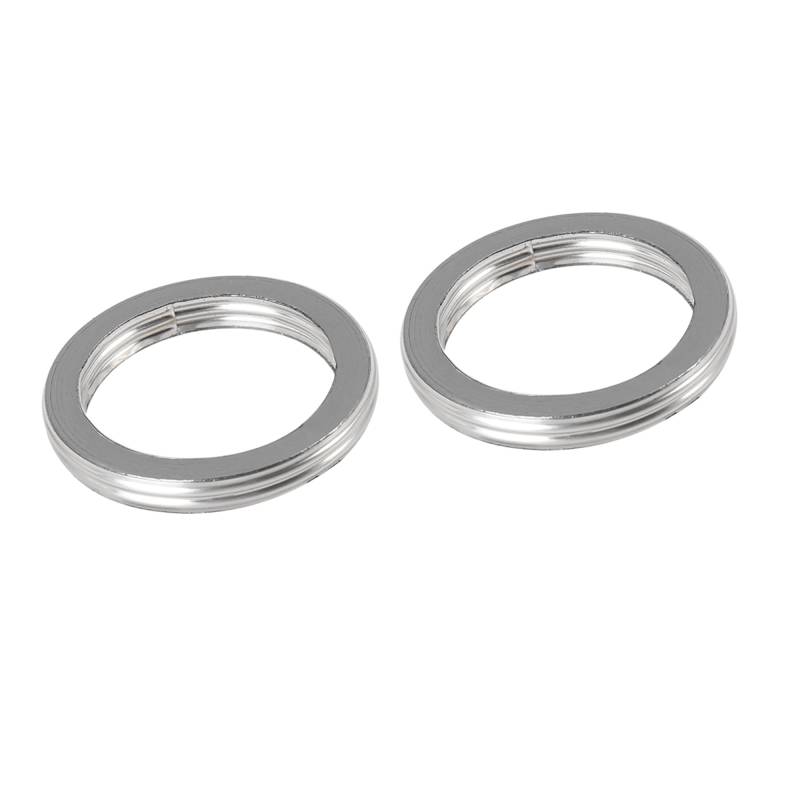 A ABSOPRO 30mm ID 40mm OD Motorrad Auspuffdichtung O-Ringe für Honda CG125 (Set aus 2) von A ABSOPRO