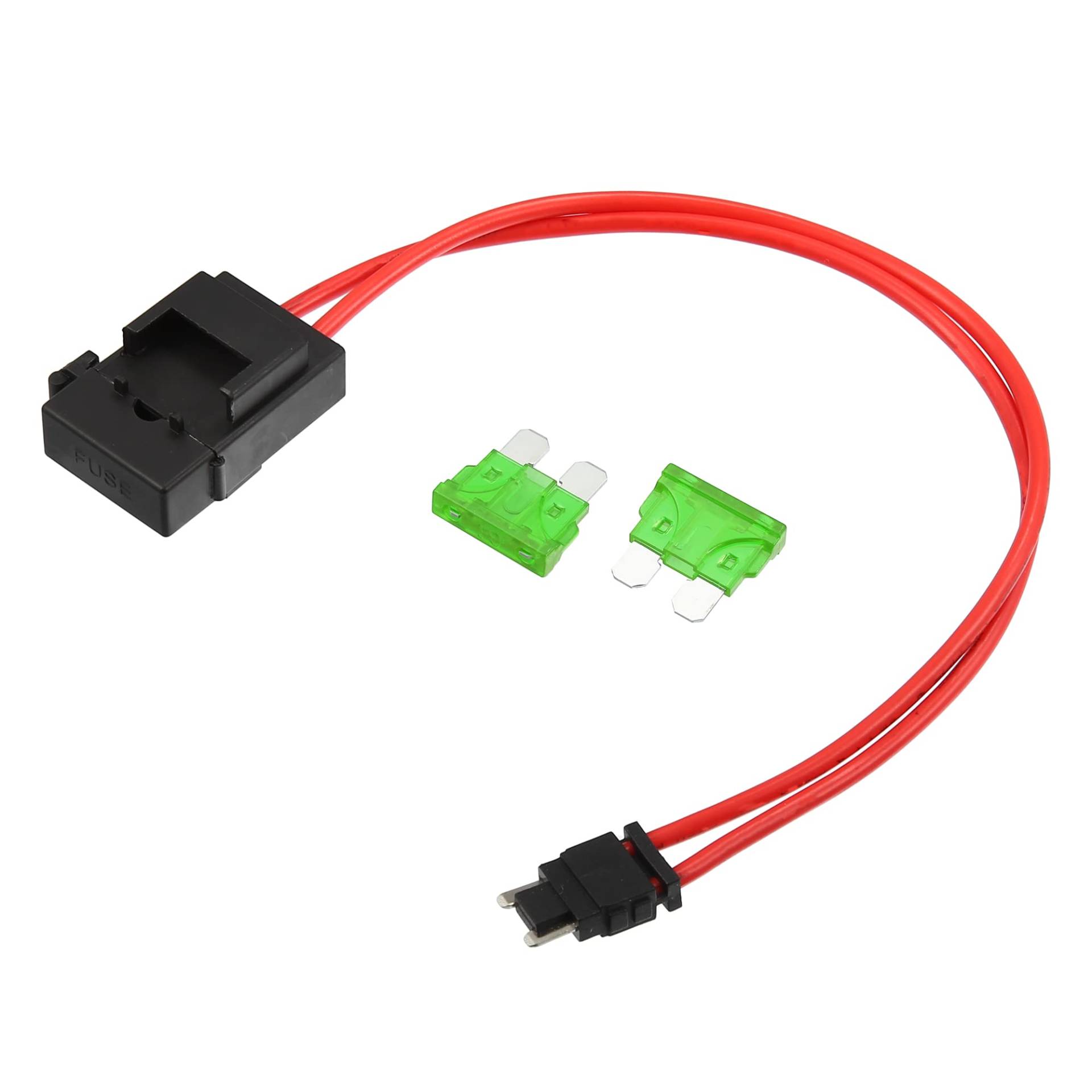 A ABSOPRO 32V Niedrig Profil Mini Sicherung Adapter Kit mit 2 Stück 30A Klingen Sicherung von A ABSOPRO