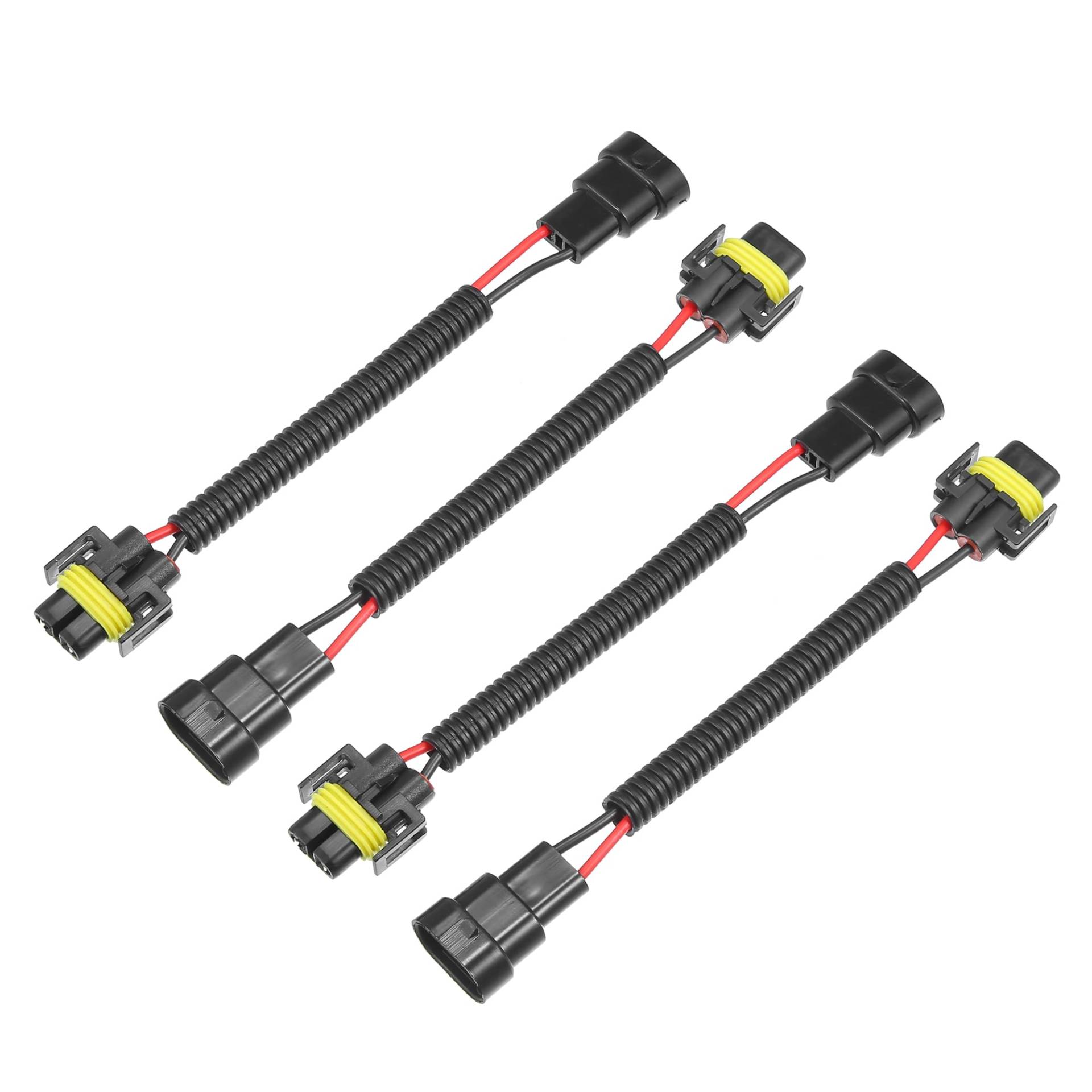 A ABSOPRO 4 Stück 9005 9006 Stecker auf H8 H9 H11 Buchsenadapter für Auto A ABSOPRO 4 Stück 9005 9006 Stecker auf H8 H9 H11 Buchsenadapter für Auto von A ABSOPRO