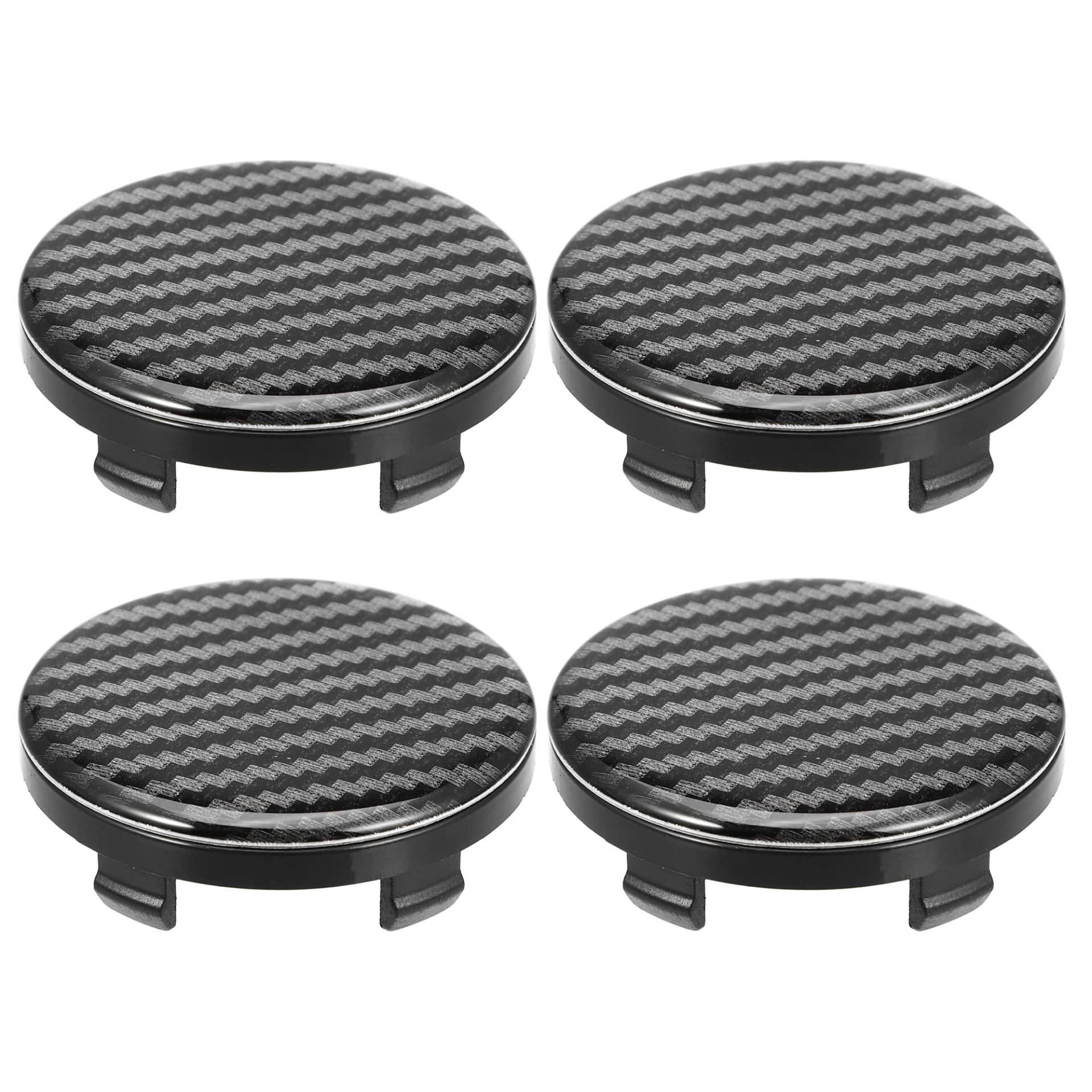 A ABSOPRO 4 Stück Auto Rad Reifen Mitte Naben Abdeckung 60mm Durchm. 5 Clips Schwarz A ABSOPRO 4 Stück Auto Rad Reifen Mitte Naben Abdeckung 60mm Durchm. 5 Clips Schwarz von A ABSOPRO
