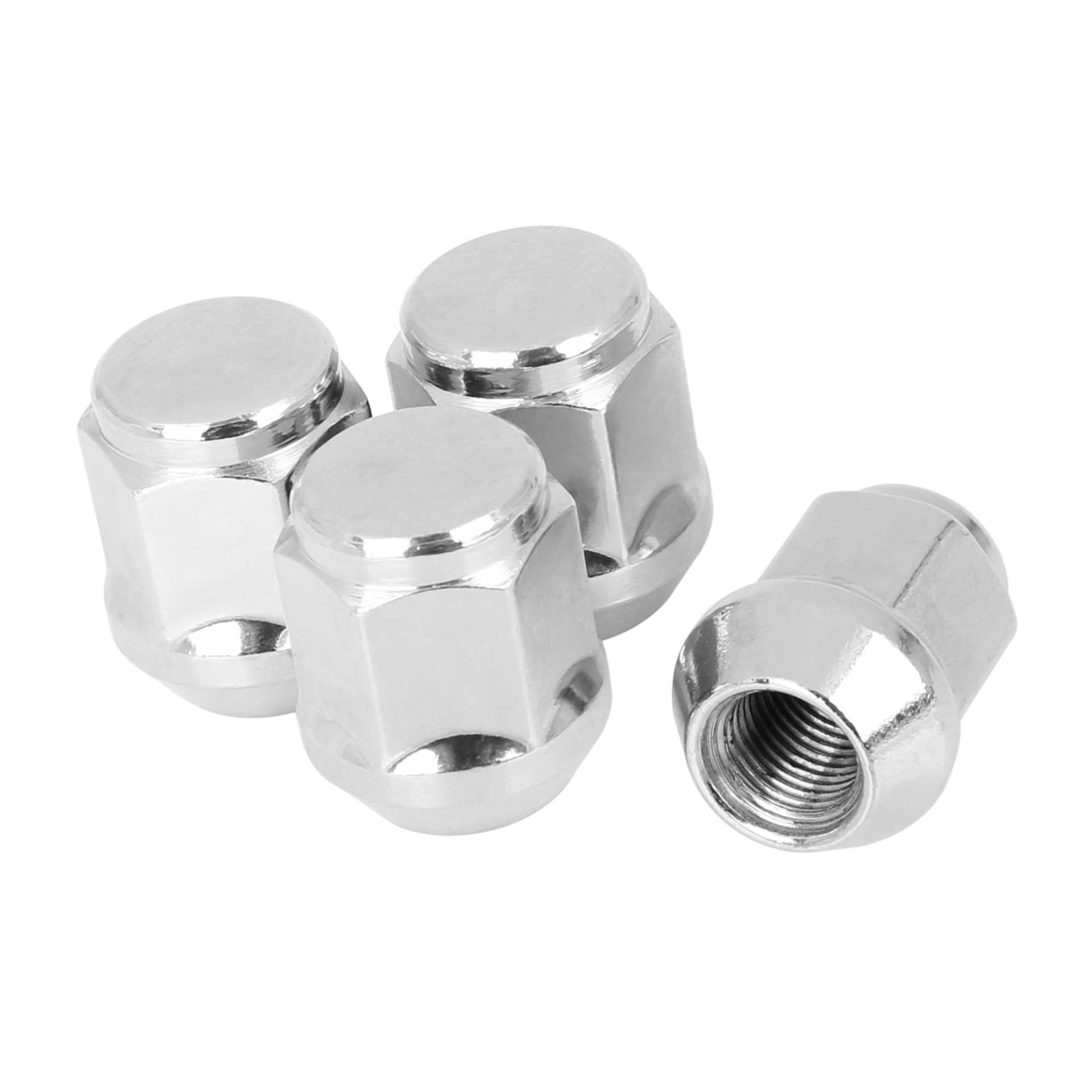 A ABSOPRO 4 Stück Chrom Radlaschen Mutter M12x1.25 Kegelsitz Werkzeug für Auto A ABSOPRO 4 Stück Chrom Radlaschen Mutter M12x1.25 Kegelsitz Werkzeug für Auto von A ABSOPRO