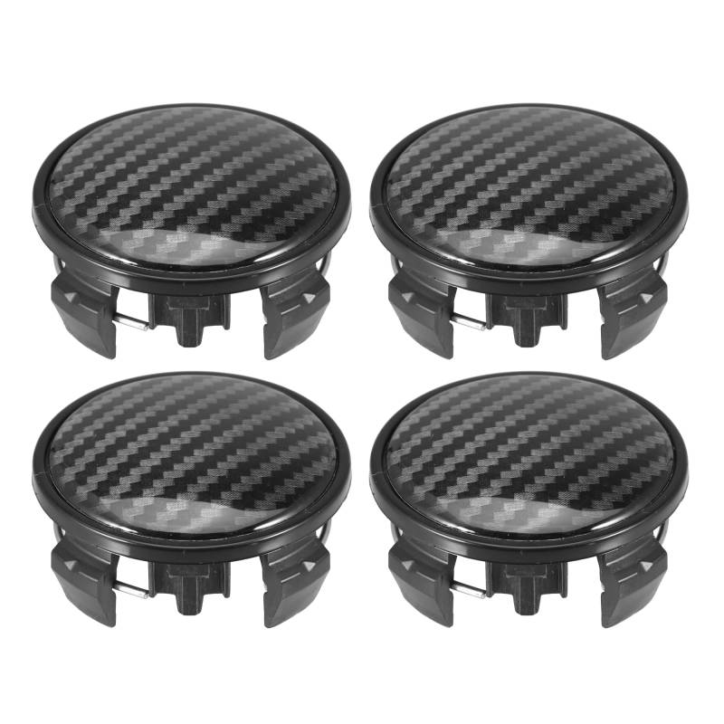 A ABSOPRO 4 Stück Nabendeckel 62mm Universal Radnabenkappen Felgenkappen Nabenkappen OD 62mm ID 56mm Felgendeckel Für Radnaben Auto von A ABSOPRO