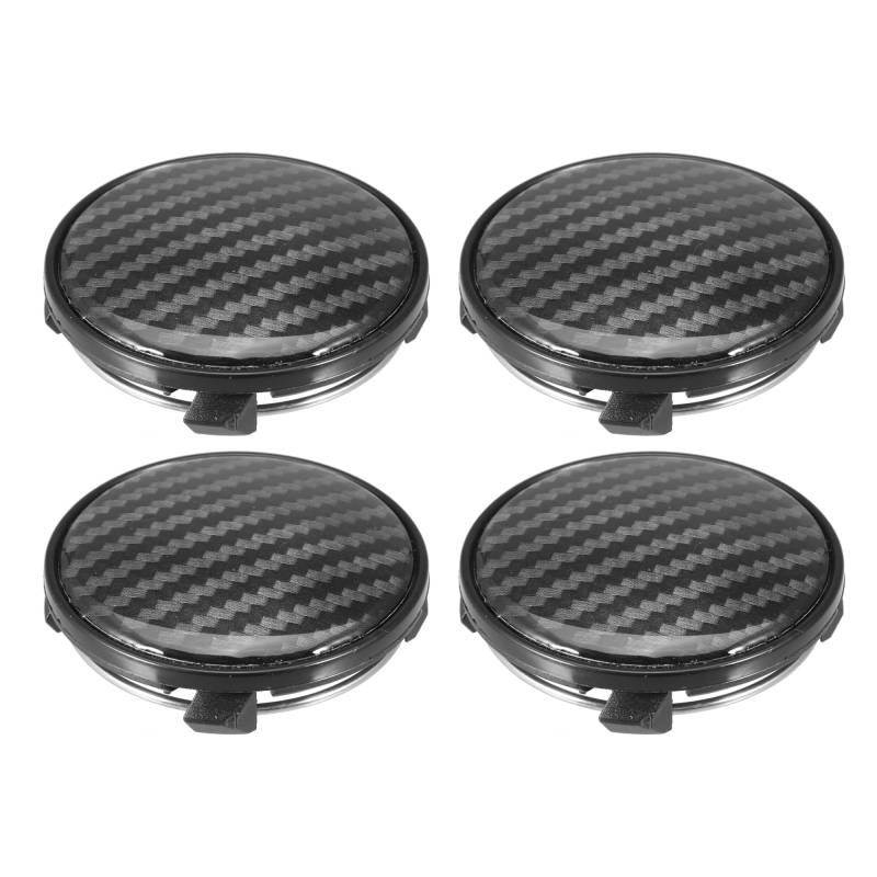 A ABSOPRO 4 Stück Nabendeckel 61mm Universal Radnabenkappen Felgenkappen Nabenkappen OD 61mm ID 56mm Felgendeckel Für Radnaben Auto von A ABSOPRO