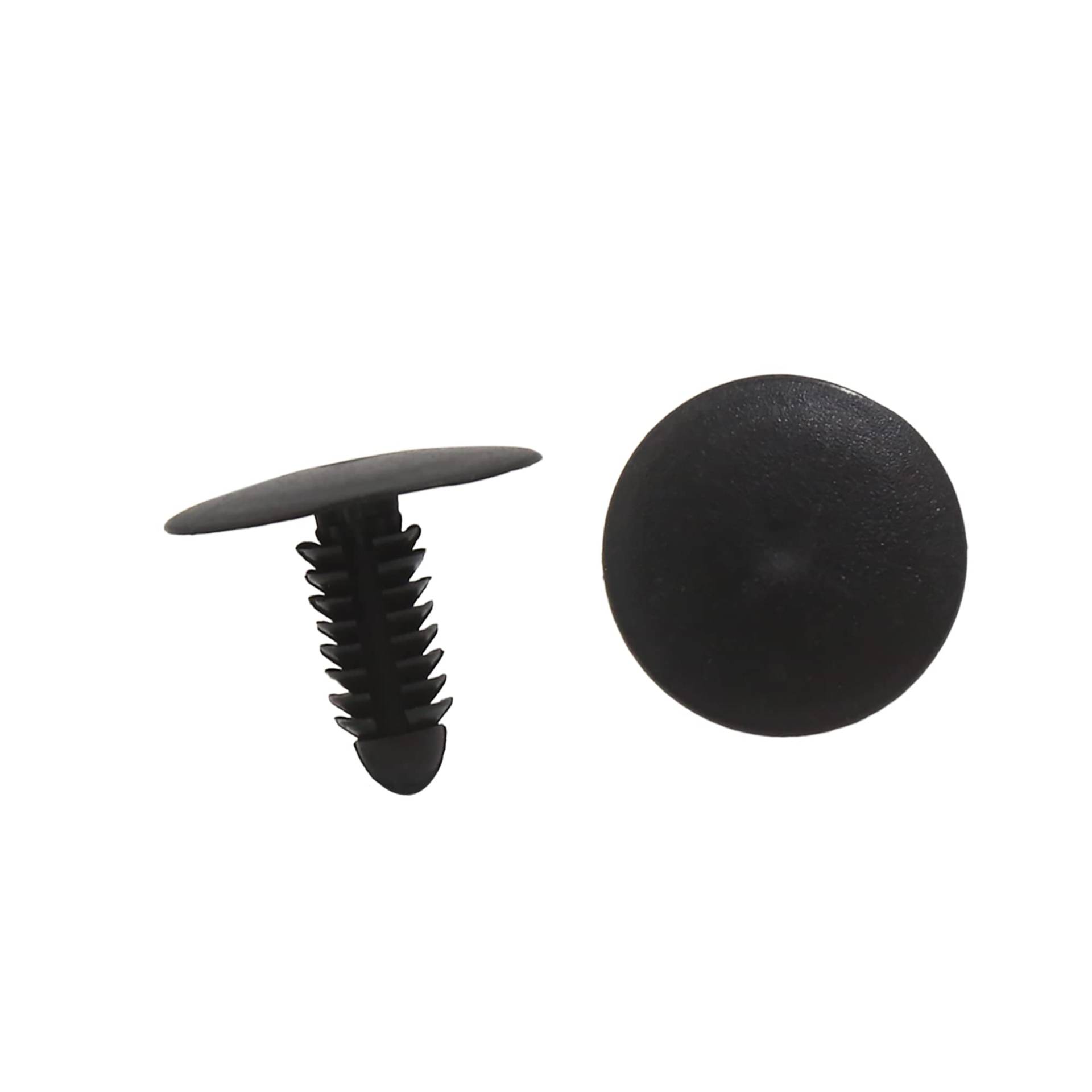 A ABSOPRO 40 Stück Bolzen Nieten 6mm Lochdurchmesser Befestigungsclips Kunststoff Schwarz A ABSOPRO 40 Stück Bolzen Nieten 6mm Lochdurchmesser Befestigungsclips Kunststoff Schwarz von A ABSOPRO