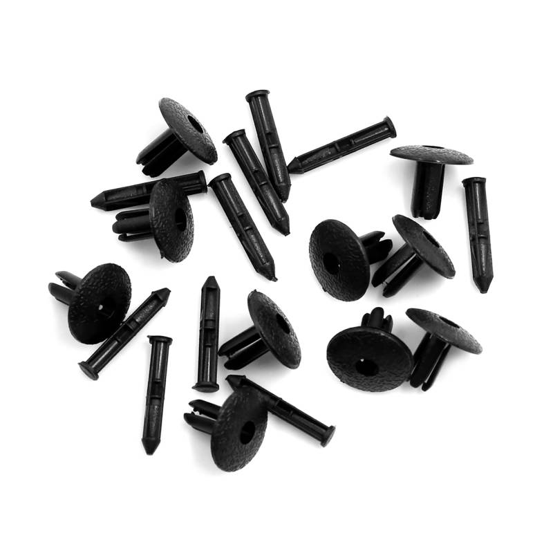 A ABSOPRO 4mm Loch Durchmesser Push Typ Auto Tür Trim Nieten Clip (Set von 10) von A ABSOPRO