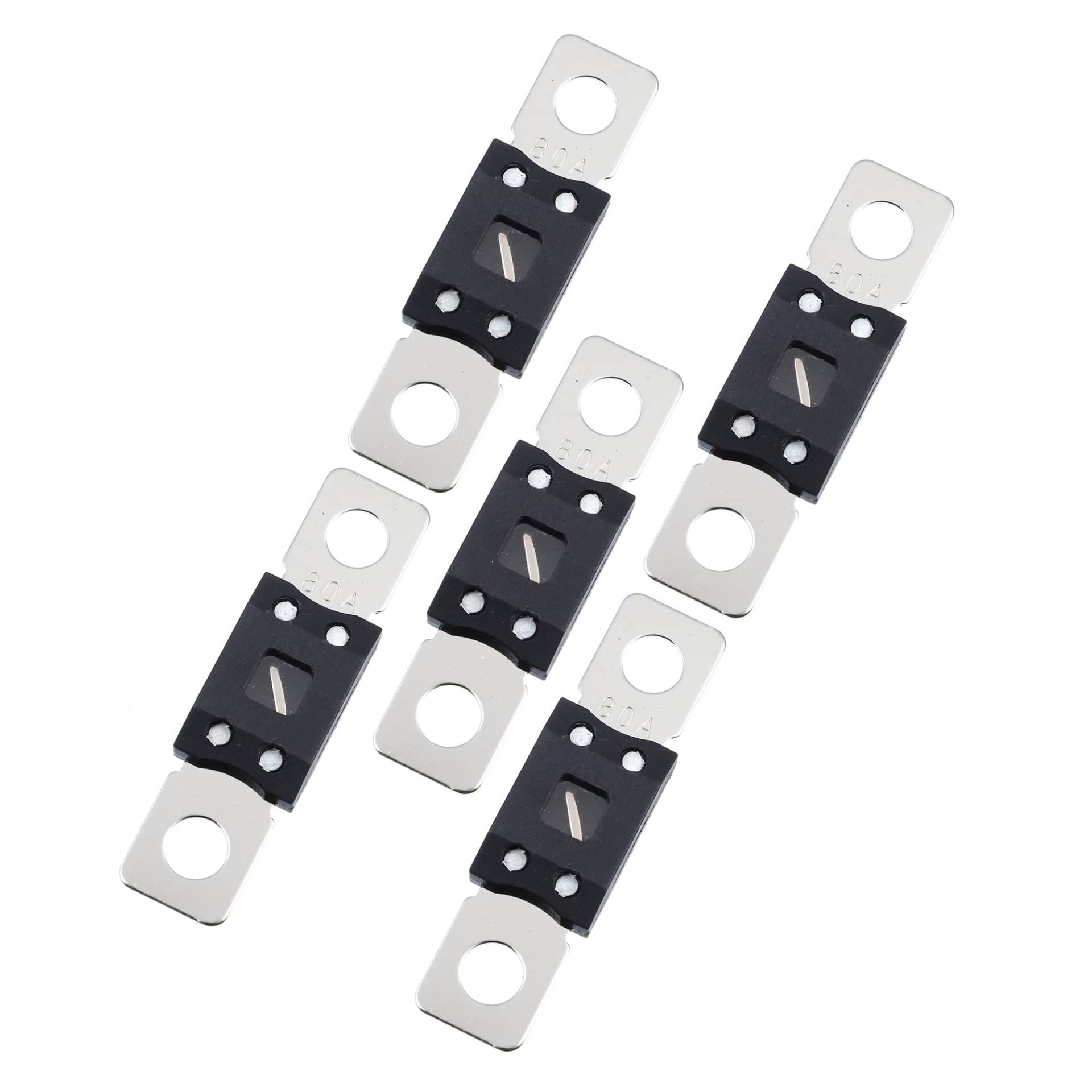 A ABSOPRO 5 Stück Hochstromsicherung Schraubsicherung Sicherungen 80A Fuse Auto LKW Streifensicherung A ABSOPRO 5 Stück Hochstromsicherung Schraubsicherung Sicherungen 80A Fuse Auto LKW Streifensicherung von A ABSOPRO