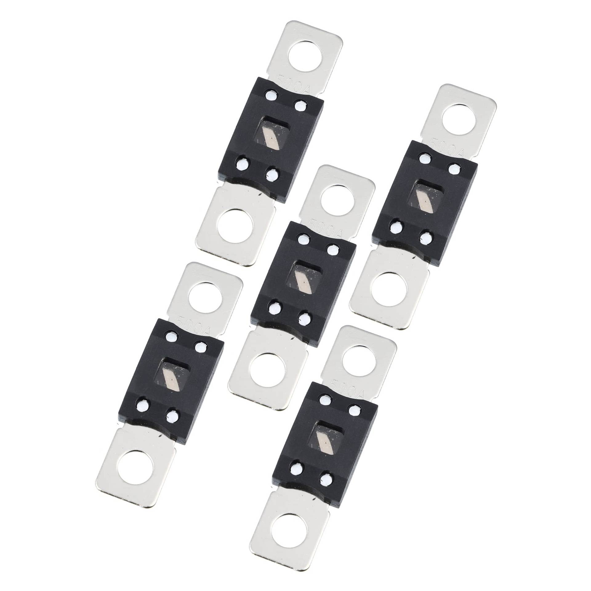 A ABSOPRO 5 Stück Schraubsicherung Hochstromsicherung 500A Ampere 32V Fuse für KFZ Auto LKW Streifensicherung A ABSOPRO 5 Stück Schraubsicherung Hochstromsicherung 500A Ampere 32V Fuse für KFZ Auto LKW Streifensicherung von A ABSOPRO