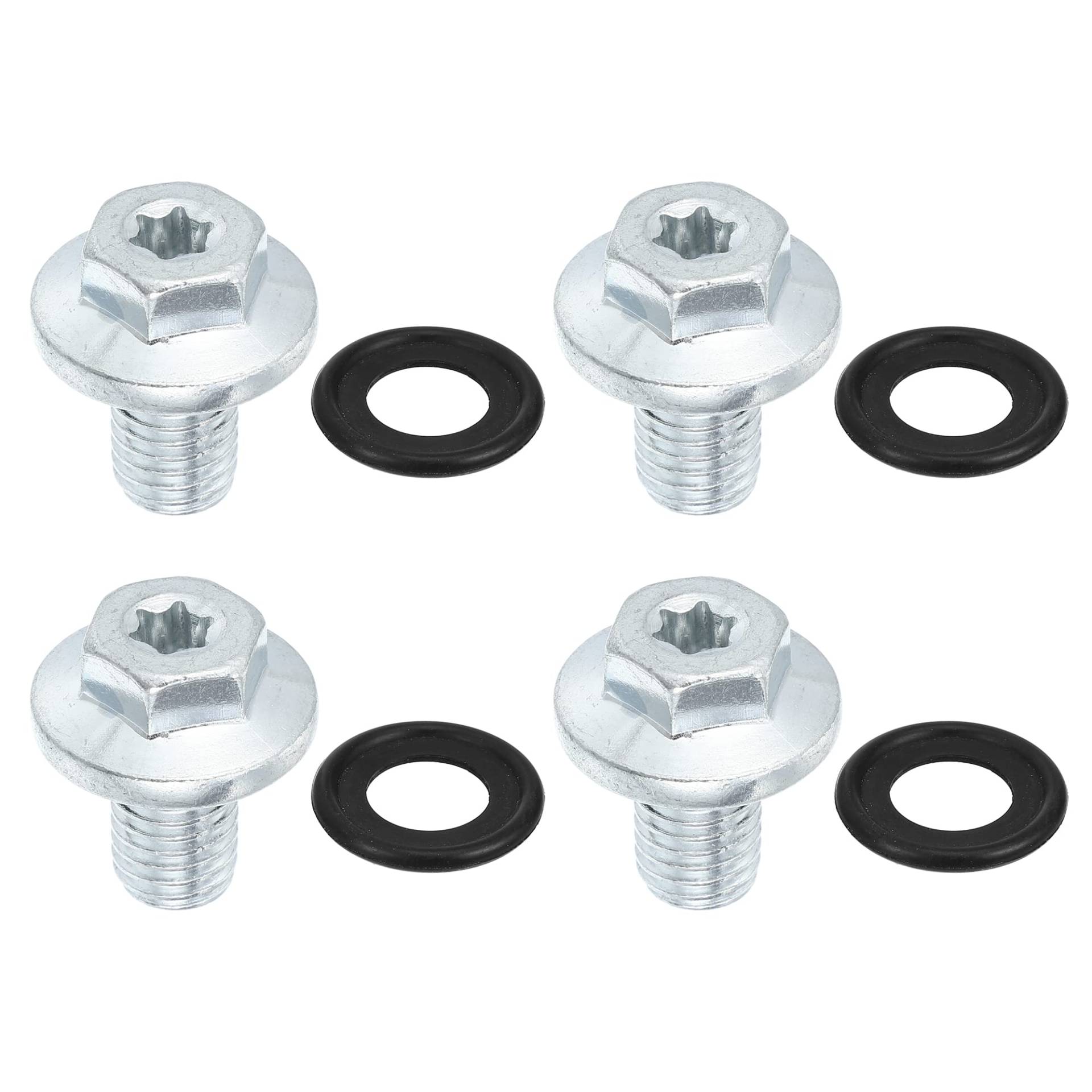 A ABSOPRO 55577568 Ölablassschraube mit Dichtring M12x1,75 Stahl Ablassschraube Ölwanne für Chevrolet 4 Stück A ABSOPRO 55577568 Ölablassschraube mit Dichtring M12x1,75 Stahl Ablassschraube Ölwanne für Chevrolet 4 Stück von A ABSOPRO