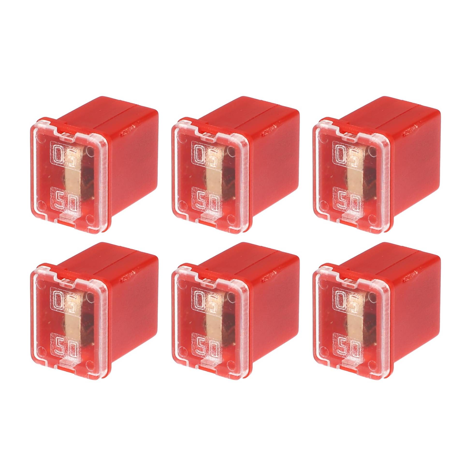 A ABSOPRO 6 Stück Mini Kasten Förmige Sicherung 20 Ampere Universell für PKW LKW 50A A ABSOPRO 6 Stück Mini Kasten Förmige Sicherung 20 Ampere Universell für PKW LKW 50A von A ABSOPRO