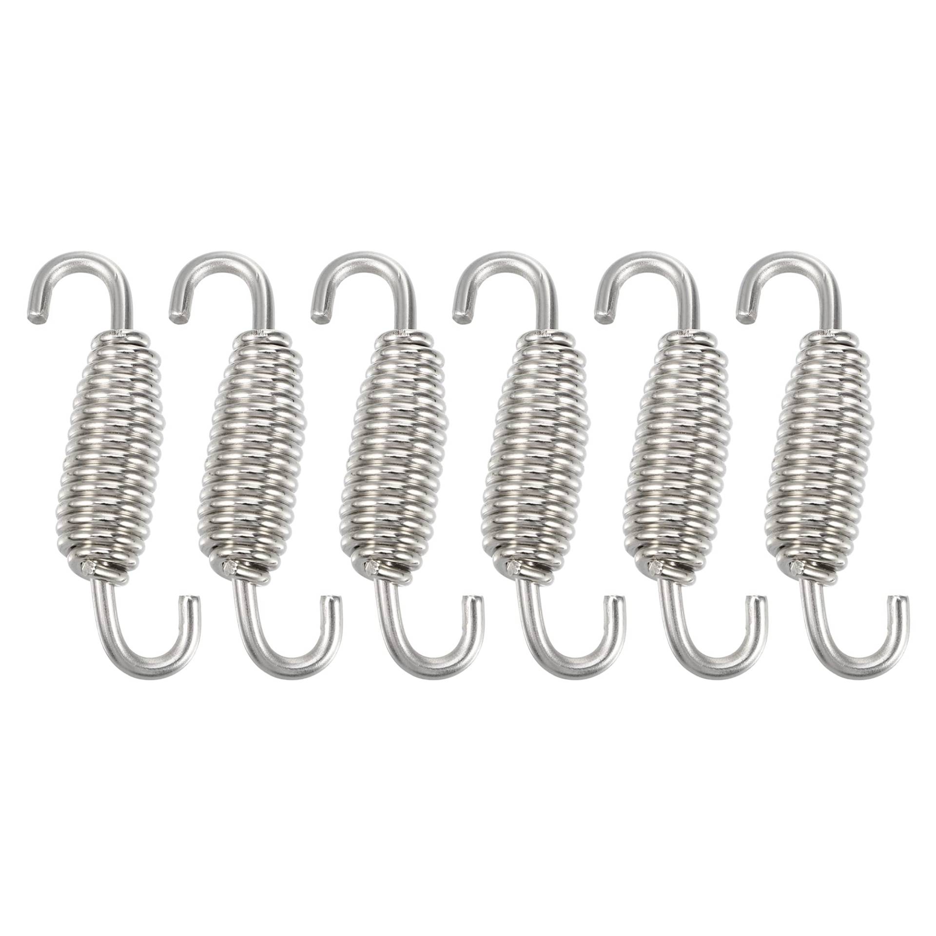 A ABSOPRO 6 Stück Auspuff Feder Auspufffedern Motorrad Edelstahl Schalldämpfer Auspuffrohr Federn 55mm A ABSOPRO 6 Stück Auspuff Feder Auspufffedern Motorrad Edelstahl Schalldämpfer Auspuffrohr Federn 55mm von A ABSOPRO