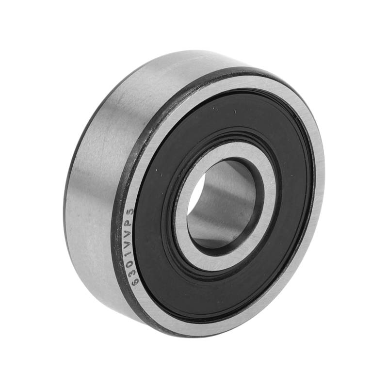 A ABSOPRO 6301VV & Rillenkugellager P5 12x37x12mm Geschmierte Lager Doppelgummilippe Schwarz Silberfarben Tretroller Skateboard Rad von A ABSOPRO