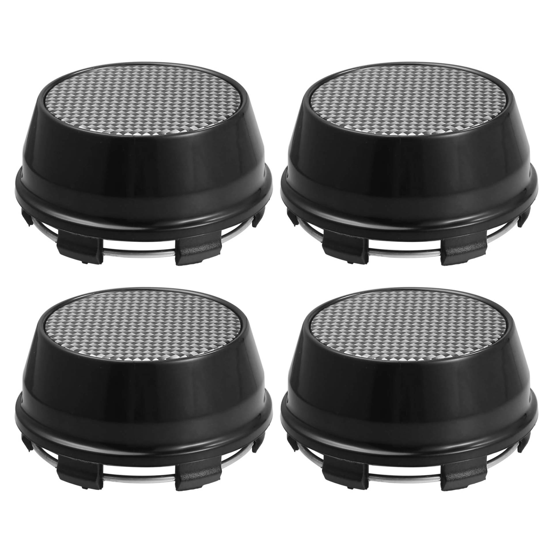 A ABSOPRO 66mm Durchmesser Universal Auto Radfelgen Mittelkappen Schwarz - 4 Stück A ABSOPRO 66mm Durchmesser Universal Auto Radfelgen Mittelkappen Schwarz - 4 Stück von A ABSOPRO