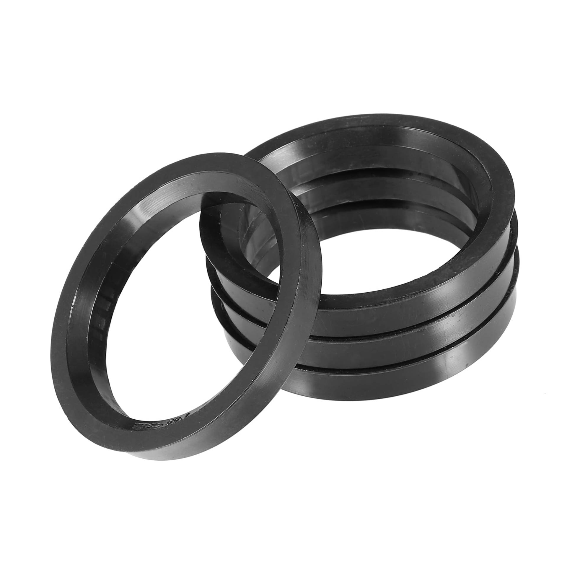 A ABSOPRO 70.1 bis 57.1mm Radnabe Zentrisch Ringe Kunststoff Schwarz (Satz von 4) von A ABSOPRO
