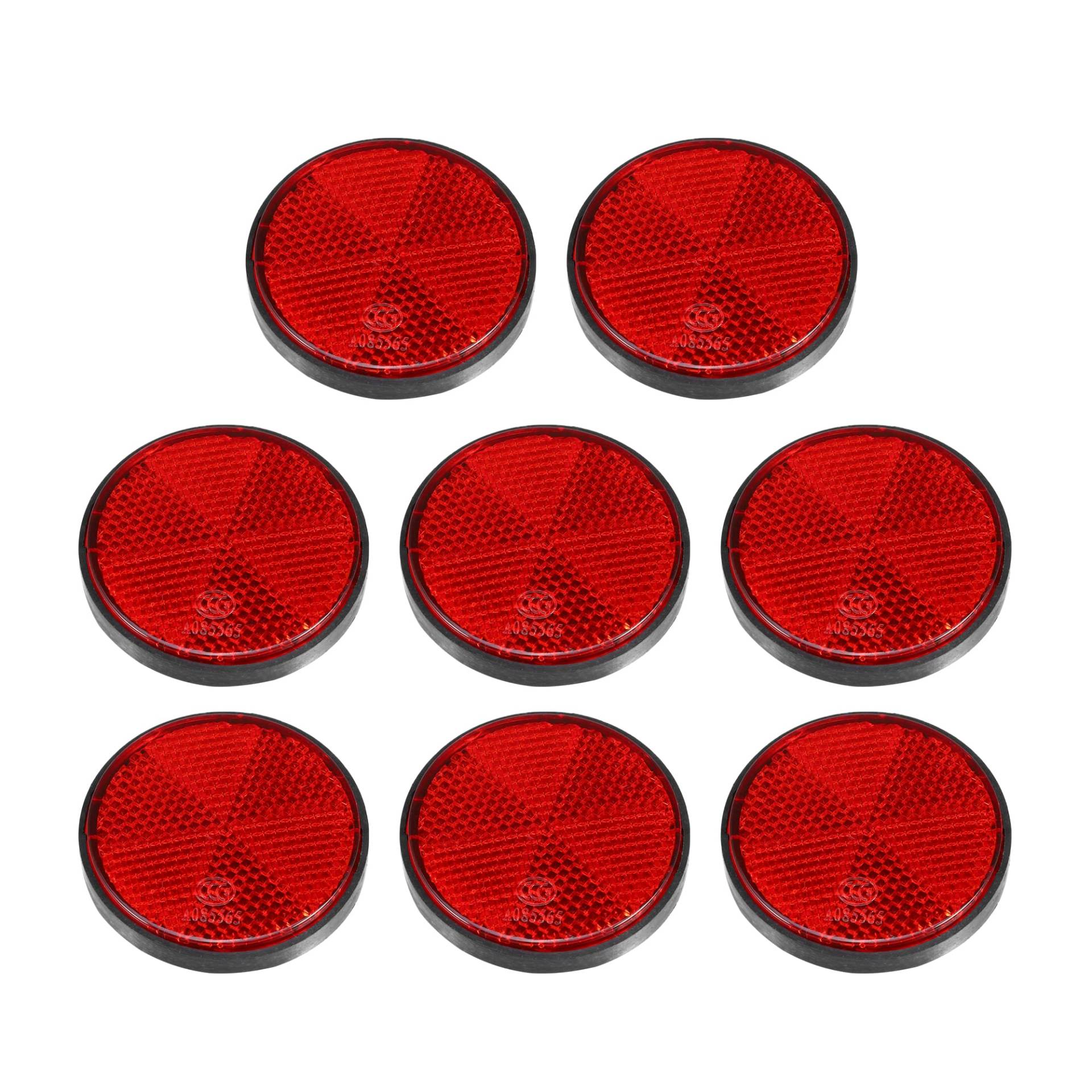 A ABSOPRO 8 Stück Runde Sicherheit Speiche Reflektierende Rückseite Reflektor Rot A ABSOPRO 8 Stück Runde Sicherheit Speiche Reflektierende Rückseite Reflektor Rot von A ABSOPRO