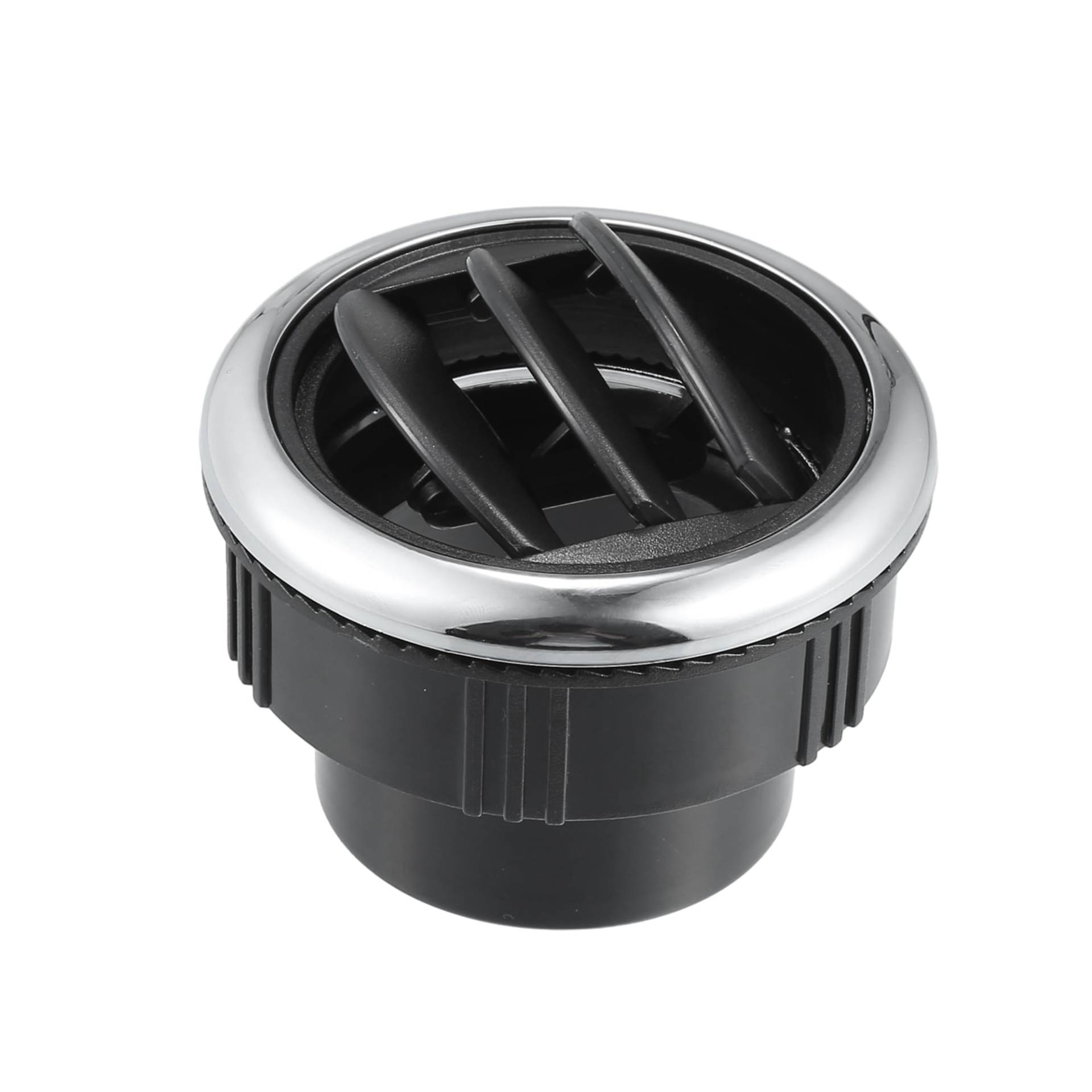 A ABSOPRO 87mm 75mm Schwarz und Silber Ton AC Luftauslass Universal für Wohnmobil Bus Boot Yacht Caravan - Packung mit 1 A ABSOPRO 87mm 75mm Schwarz und Silber Ton AC Luftauslass Universal für Wohnmobil Bus Boot Yacht Caravan - Packung mit 1 von A ABSOPRO