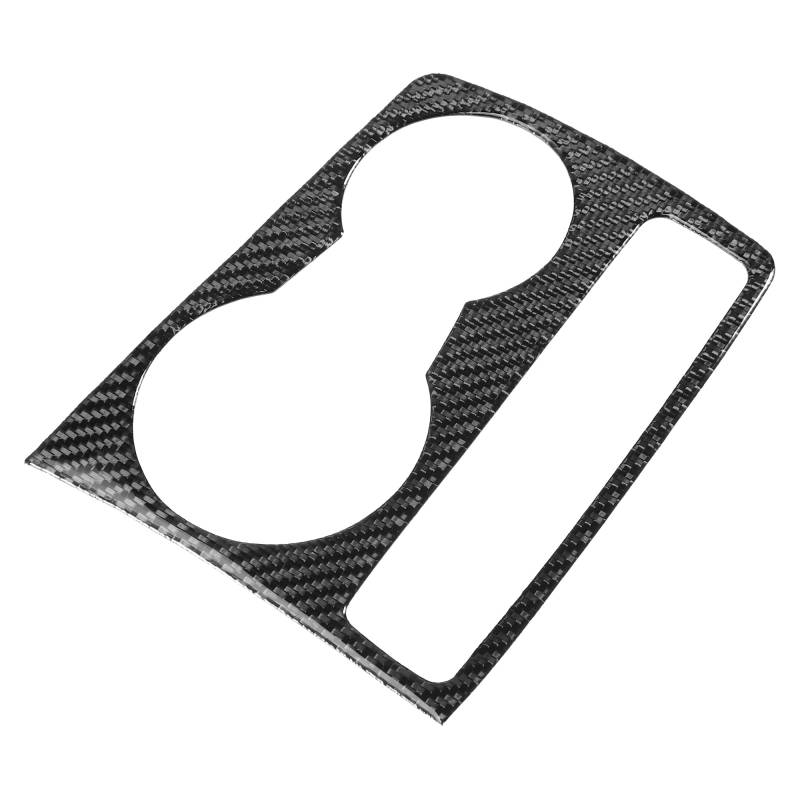 A ABSOPRO Auto Mittelkonsole Aufkleber Wasserbecherhalter Panel Abdeckung für Audi A4 B8 2005-2015, A5 2007-2016 von A ABSOPRO