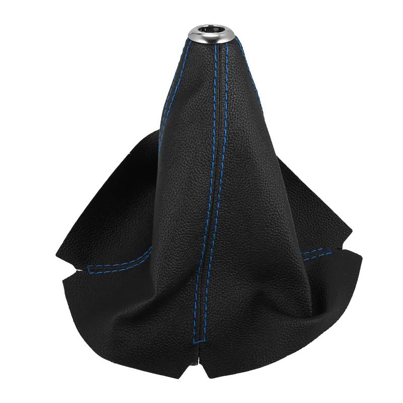 A ABSOPRO Auto Schalt Knopf Schaltknauf Staubschutz Abdeckung Schwarz mit Blau Line von A ABSOPRO