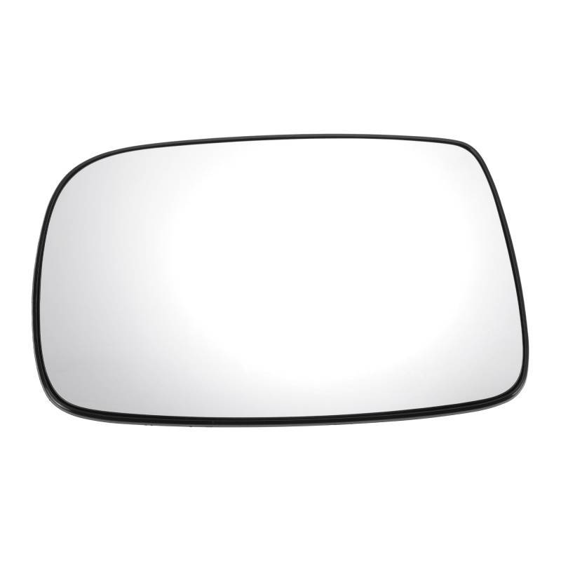 A ABSOPRO Autospiegelglas links hinten mit Rückenplatte konvex nicht beheizt weißes Glas für TOYOTA YARIS 1999-2003 von A ABSOPRO