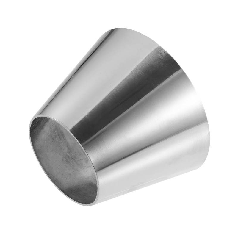 A ABSOPRO Car Mandrel Exhaust Bend Elbow Pipe 304 Stainless Steel Concentric Reducer 2.5" OD to 4" OD 1pcs von A ABSOPRO