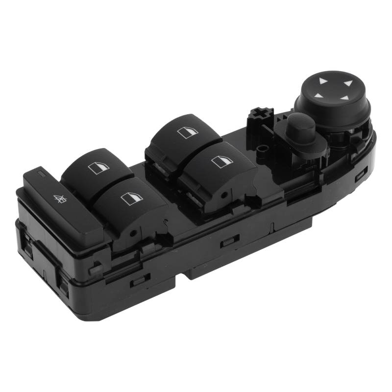 A ABSOPRO Elektrischer Fensterschalter Nr. 61319217326 Fenstersteuerschalter für BMW 325i 2006 Base 3.0L L6 - Benzin Kunststoff Schwarz von A ABSOPRO