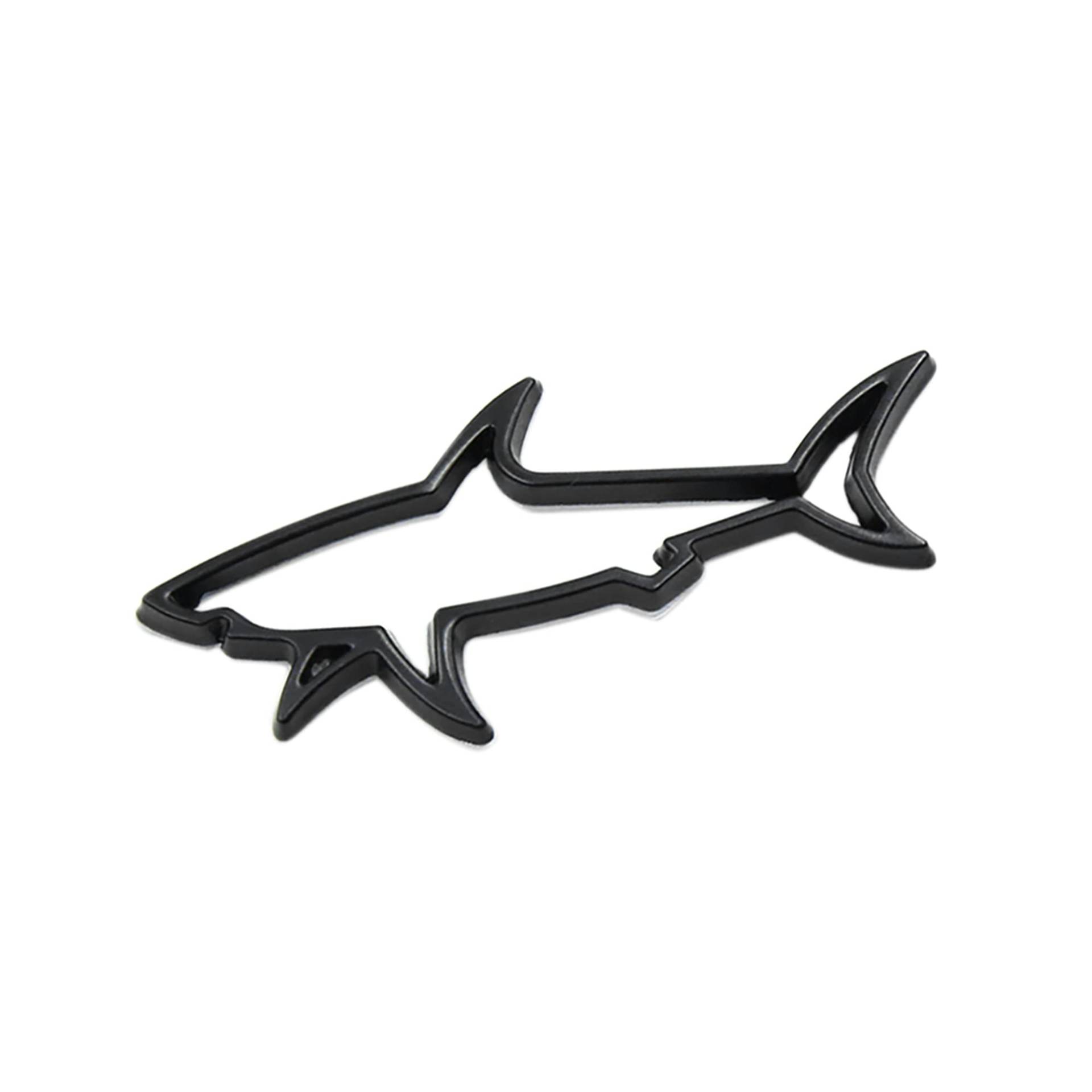 A ABSOPRO Hai Muster Selbstklebende Dekorative Aufkleber 3D Aufkleber Schwarz von A ABSOPRO