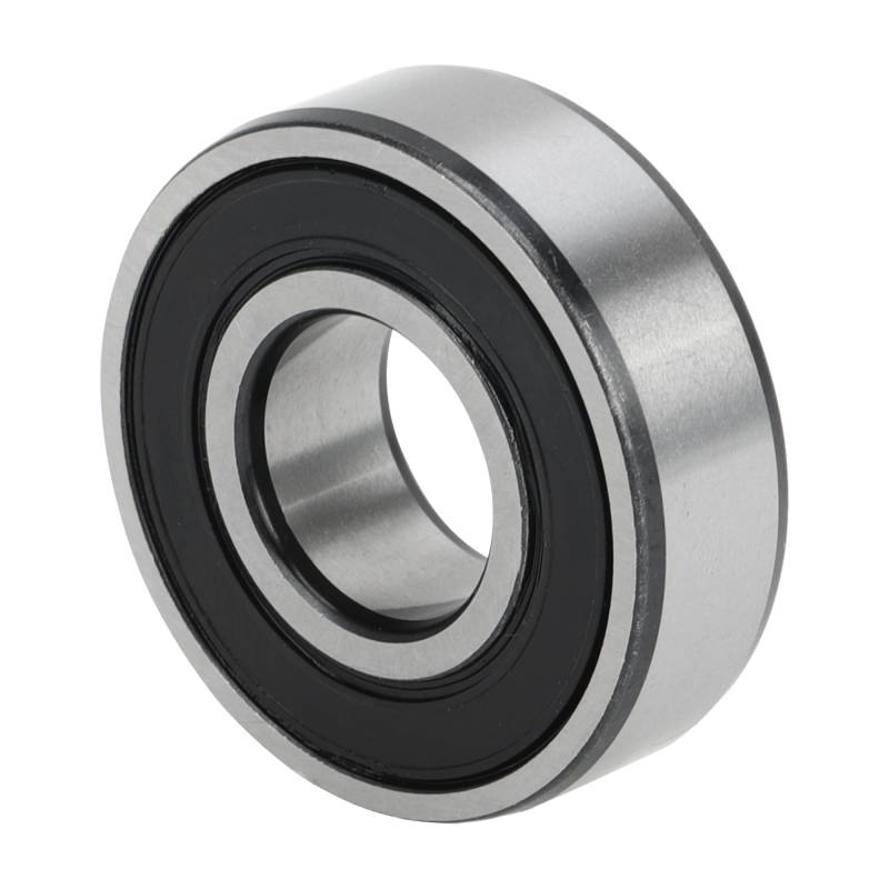 A ABSOPRO Kugellager 6202-2rs Rillenkugellager P5 15x35x11mm Geschmierte Lager Doppelte Gummilippe Schwarz Silberfarben für Scooter Skateboard Rad von A ABSOPRO