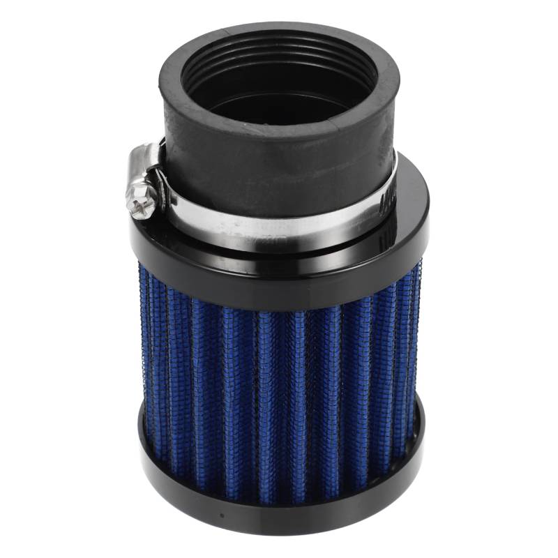 A ABSOPRO Motorrad Luftfilter Universal 28mm bis 48mm für HONDA Blau Schwarz von A ABSOPRO