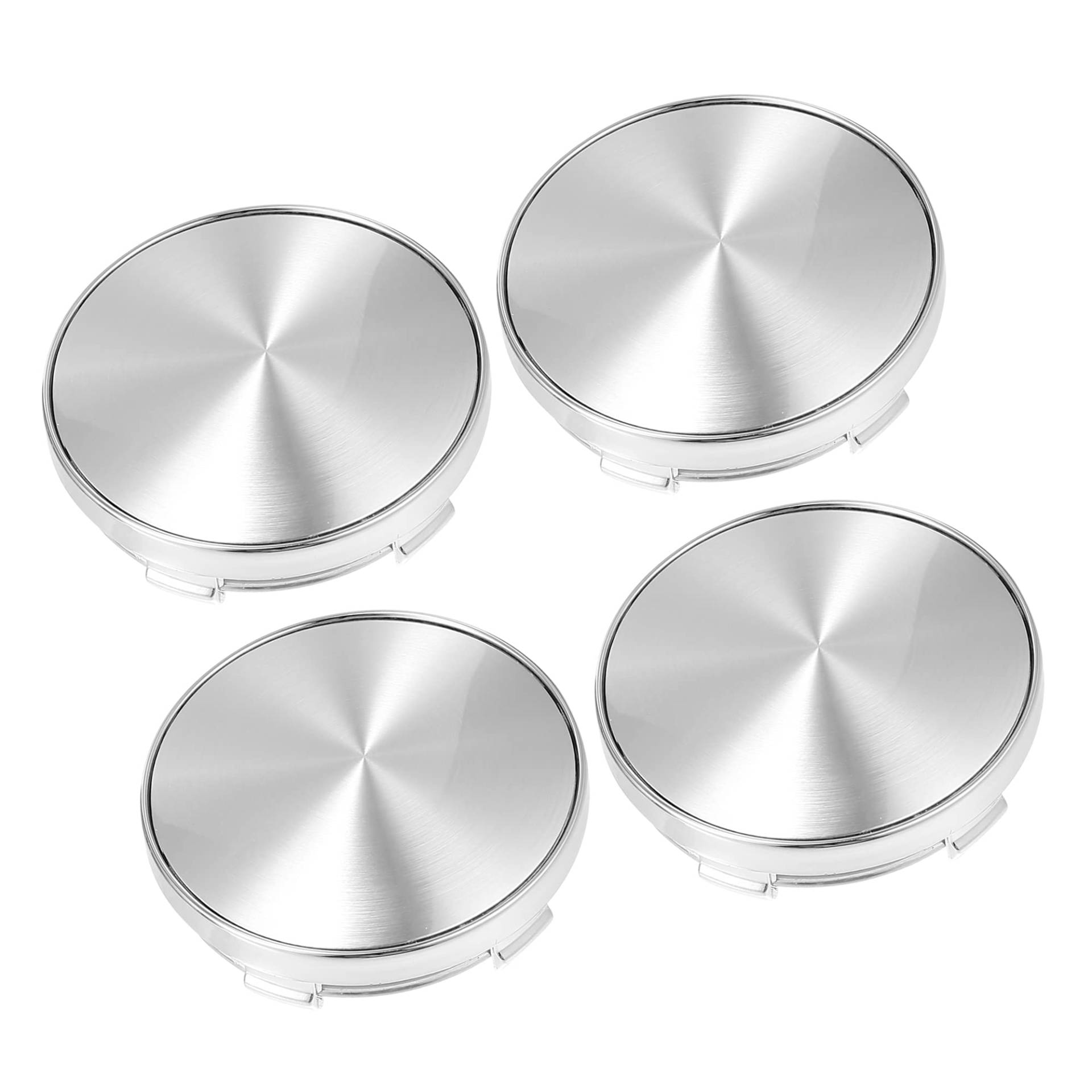 A ABSOPRO Rad Reifen Zentrum Nabenkappen Abdeckung 60mm Durchm Silber Ton (Set von 4) von A ABSOPRO