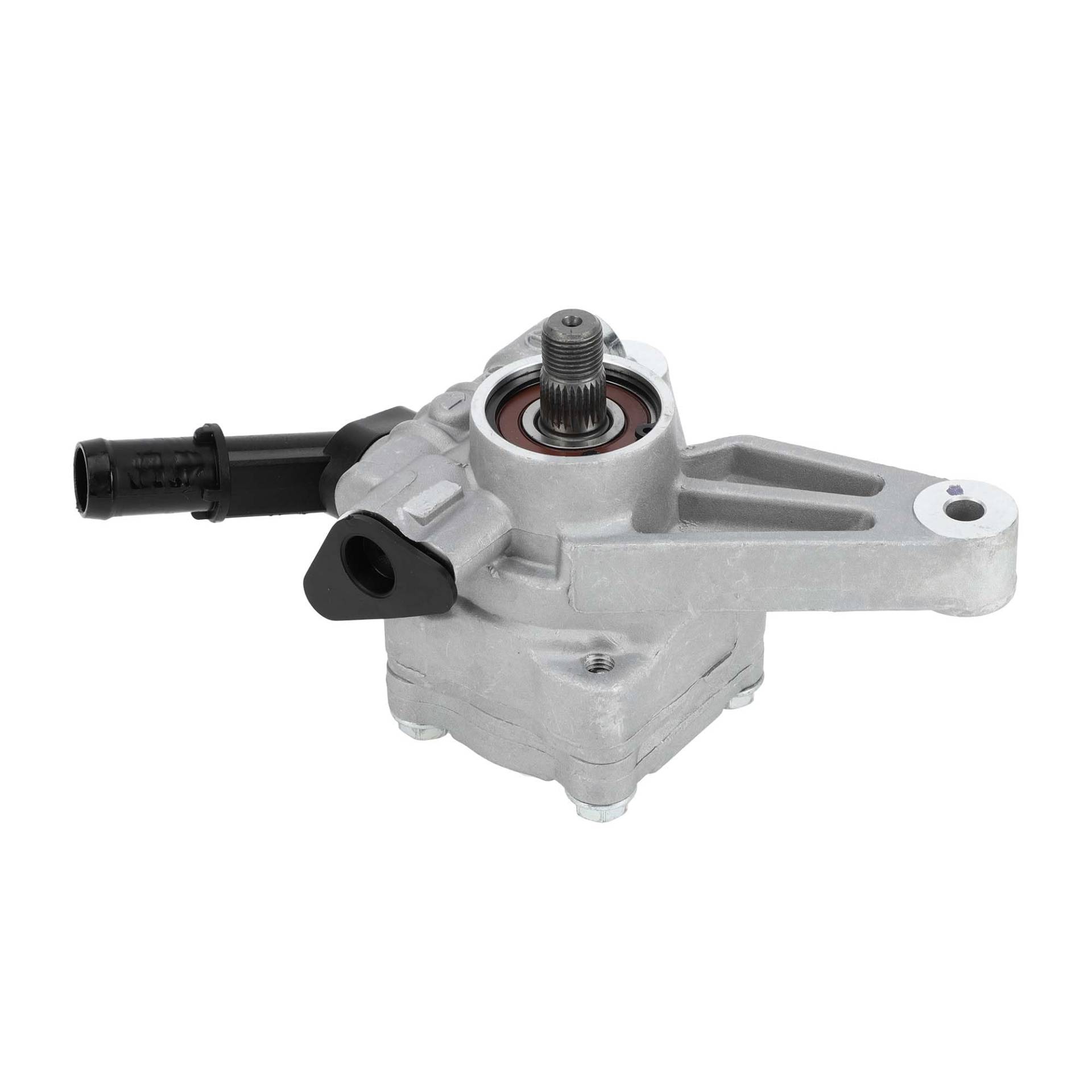 A ABSOPRO Servolenkpumpe Nr. 56110PVJA01 Servounterstützungspumpe für Honda Accord 2008-2012 für Honda Odyssey 2005-2010 Aluminiumlegierung Silberton Konsequent von A ABSOPRO