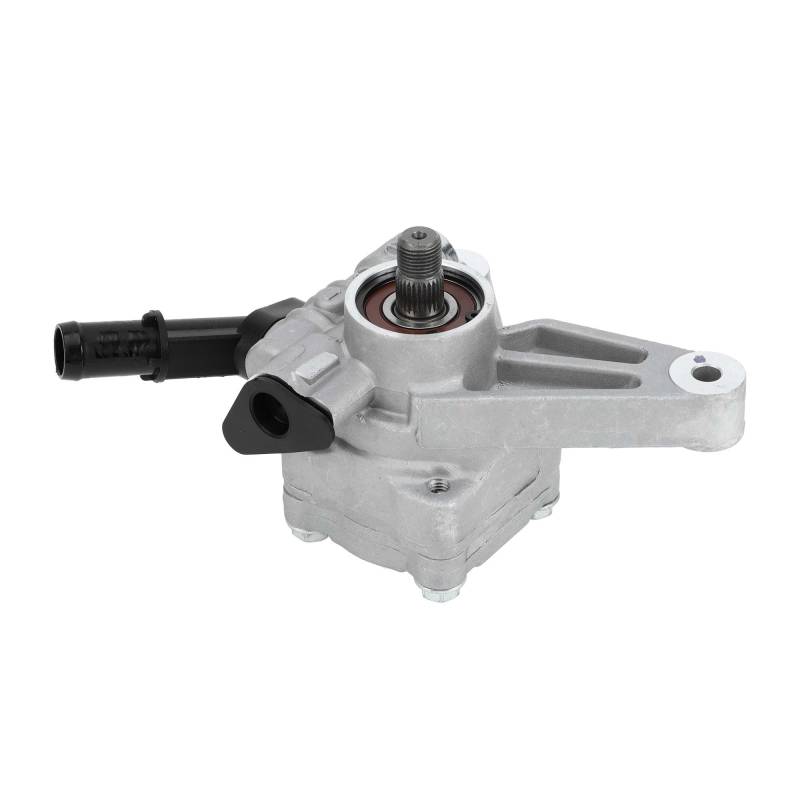 A ABSOPRO Servolenkpumpe Nr. 56110PVJA01 Servounterstützungspumpe für Honda Accord 2008-2012 für Honda Odyssey 2005-2010 Aluminiumlegierung Silberton Konsequent von A ABSOPRO