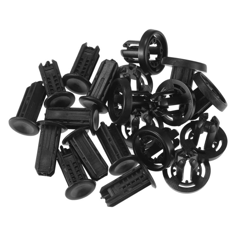 A ABSOPRO Stoßstangenclips Nr. 91505TM8003 für Honda Civic 2013-2019 Kunststoff Schwarz (Set mit 10 Stück) von A ABSOPRO