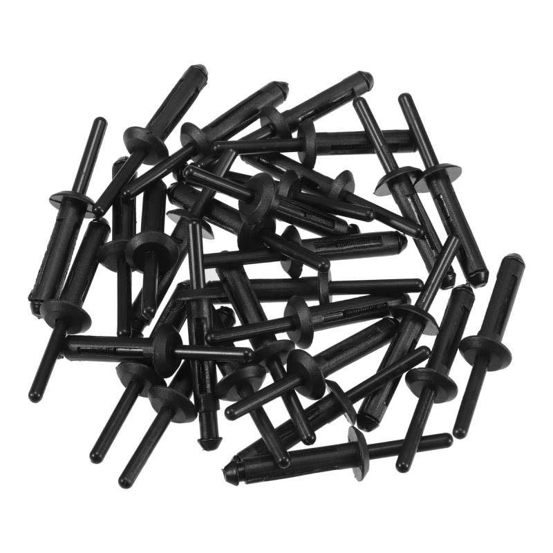 A ABSOPRO Stoßstangenhalterung Nr. 6506007AA, Automotive Clips für Dodg Nitro 2007-2011, Kunststoff schwarz (Set aus 30 Stück) von A ABSOPRO