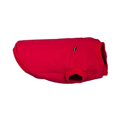 A-PLAY DENVER Bluse Hundekleidung Hundebluse Hunde Kleidung Warme Sweatschirt (Beagle(45x45x64cm), Rot) von A-PLAY