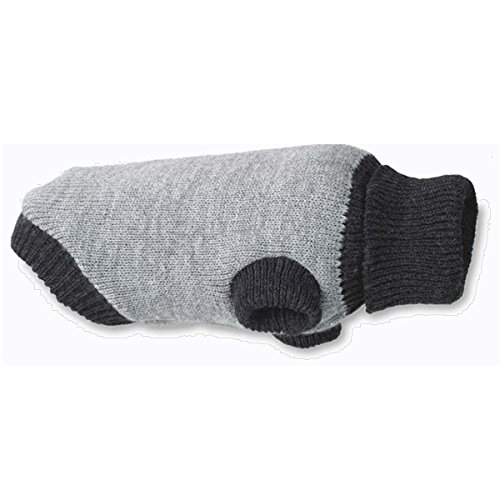 A-PLAY OSLO Hundepullover Hundekleidung Sweatschirt Hunde Kleidung Warme (19cm, Grau) von A-PLAY