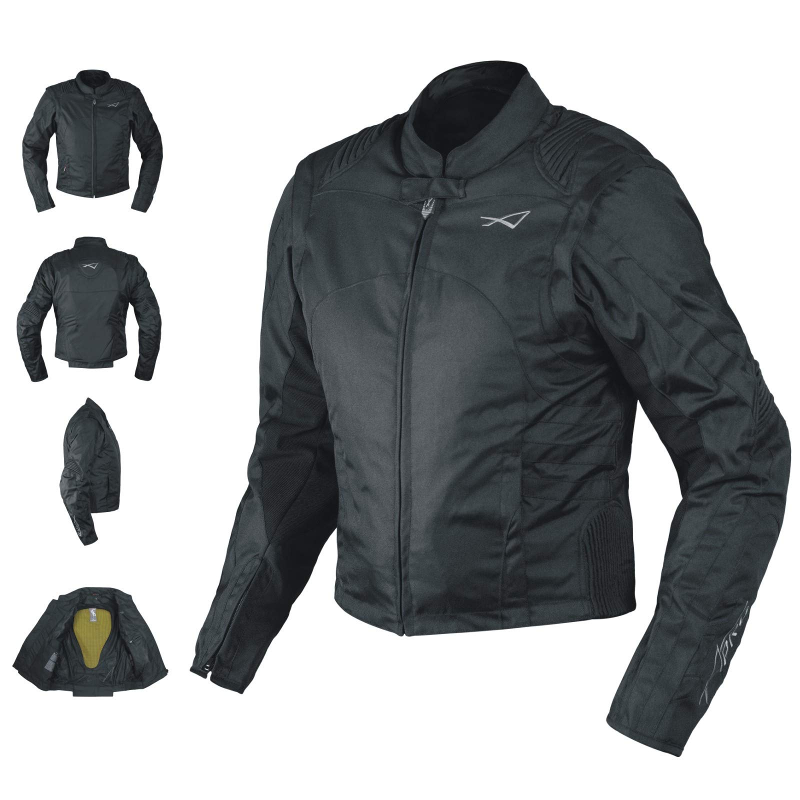 A-PRO SRL Textil Sommerjacke CE Protektoren Motorrad Winddicht Stretch SCHWARZ XL A-PRO SRL Textil Sommerjacke CE Protektoren Motorrad Winddicht Stretch SCHWARZ XL von A-PRO SRL