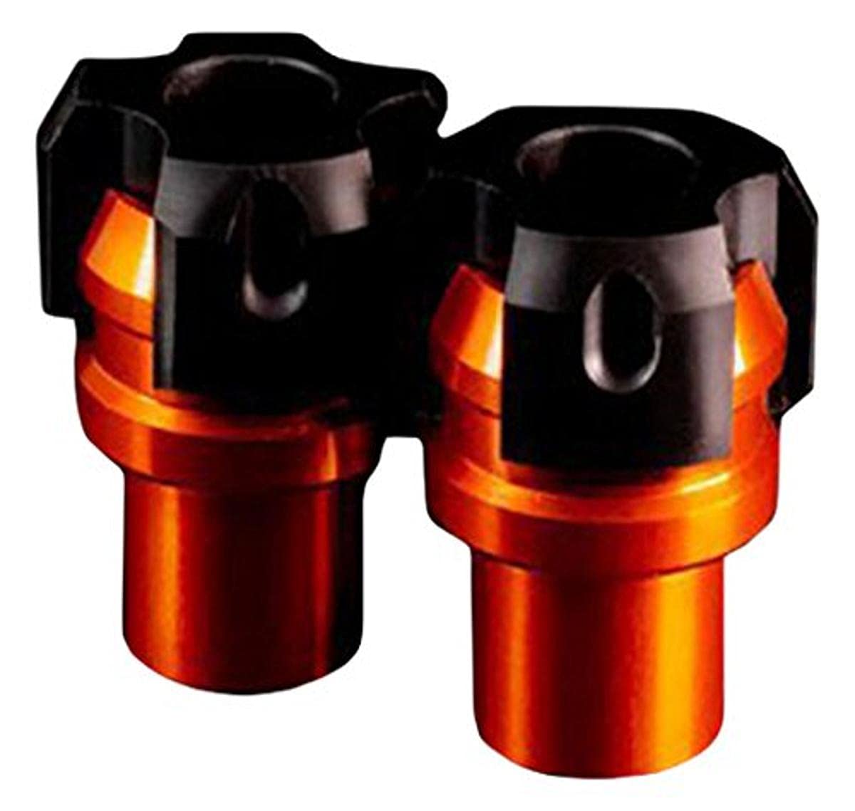 Kit 2 Schrauben Schutz Schutzblech, Orange und Schwarz von A-Parts