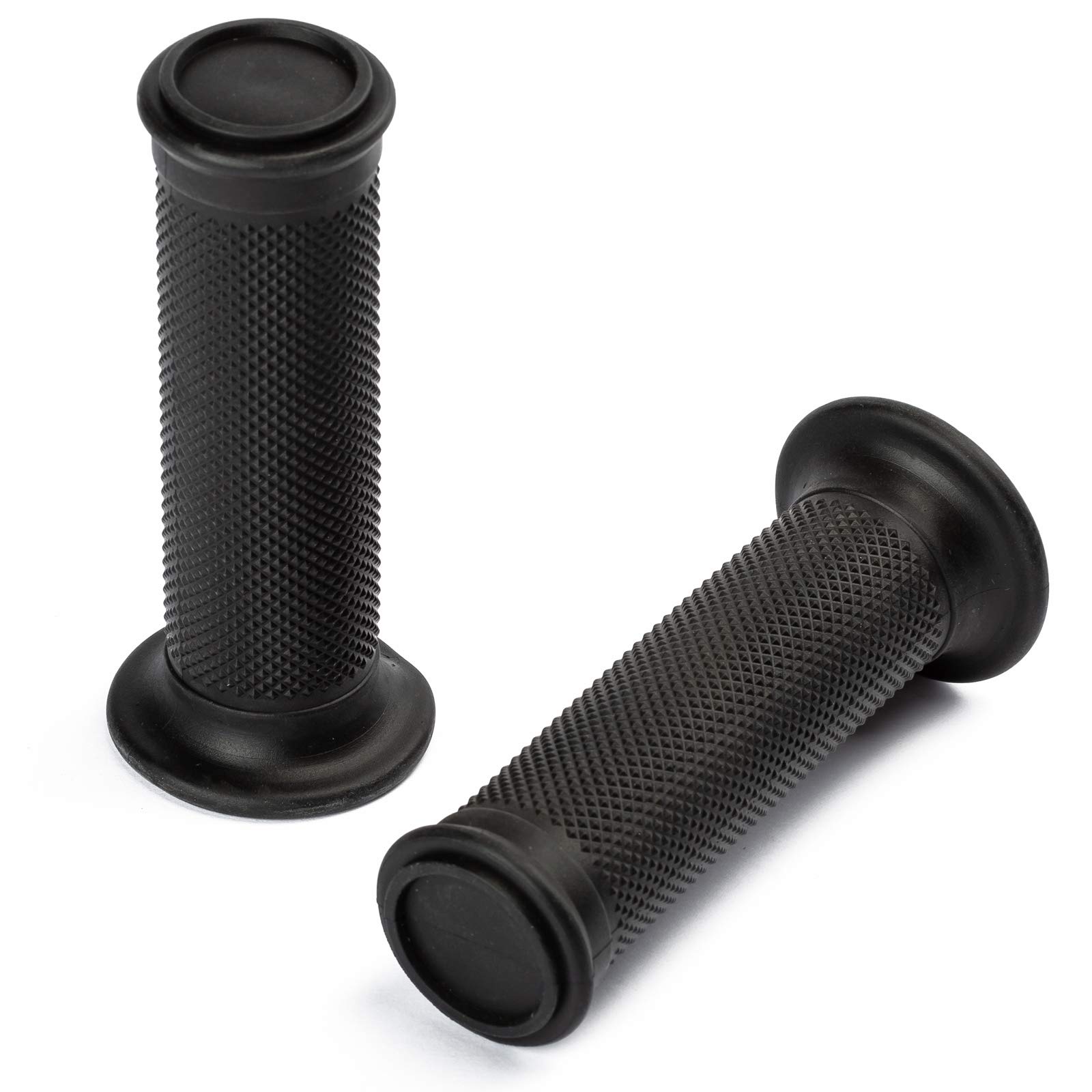 2X Lenkergriffe Griffe Anti-Rutsch Roller Motorrad Enduro Cross A-Pro Schwarz von A-Pro