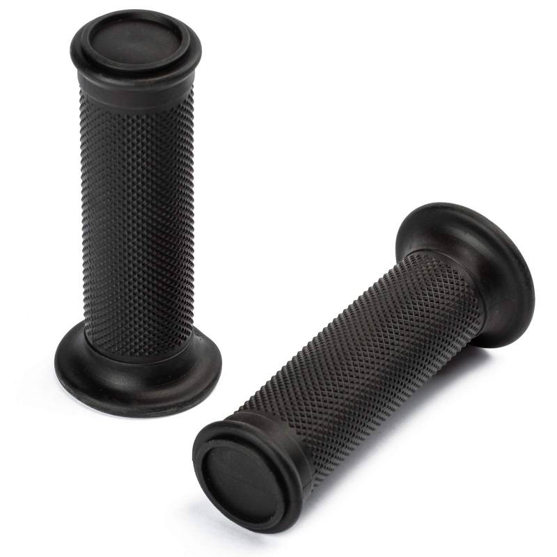 2X Lenkergriffe Griffe Anti-Rutsch Roller Motorrad Enduro Cross A-Pro Schwarz von A-Pro