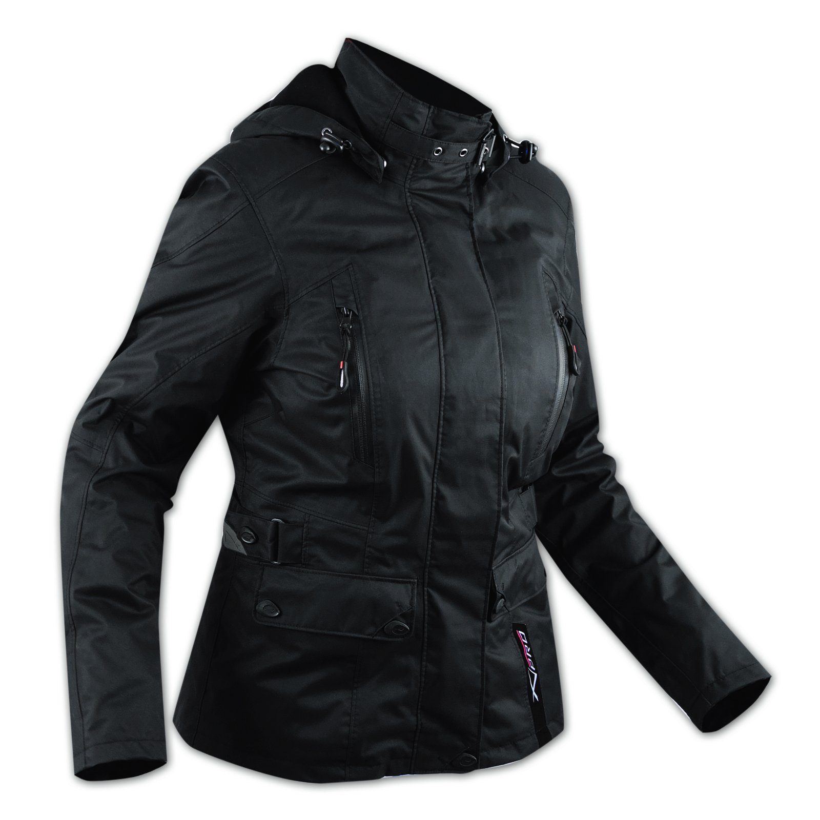 A-Pro Damenjacke Stadt Motorrad Roller Wasserdicht Protektoren Muetze Schwarz L A-Pro Damenjacke Stadt Motorrad Roller Wasserdicht Protektoren Muetze Schwarz L von A-Pro