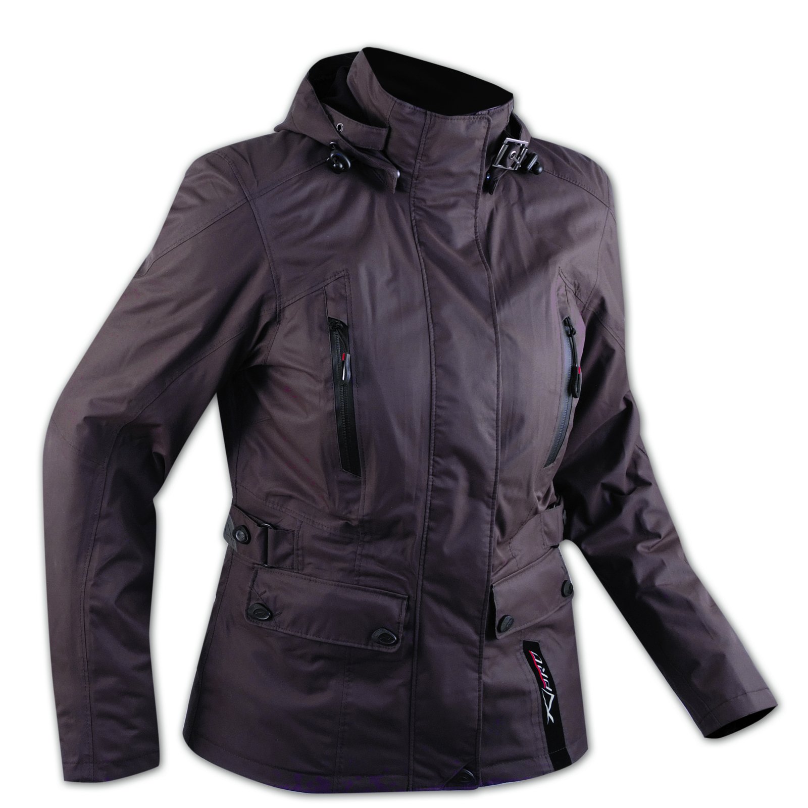 Damenjacke Stadt Motorrad Roller Wasserdicht Protektoren Muetze braun XS Damenjacke Stadt Motorrad Roller Wasserdicht Protektoren Muetze braun XS von A-Pro
