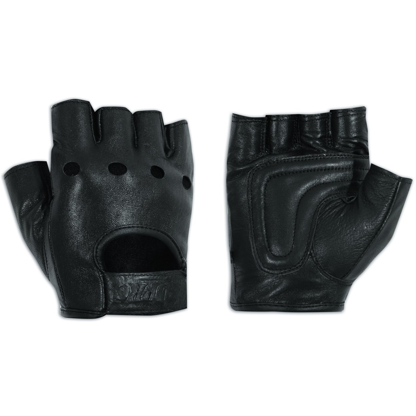 A-Pro Fingerlose Handschuhe aus weichem Leder Motorrad Rindsleder Punk Schwarz 3XL A-Pro Fingerlose Handschuhe aus weichem Leder Motorrad Rindsleder Punk Schwarz 3XL von A-Pro