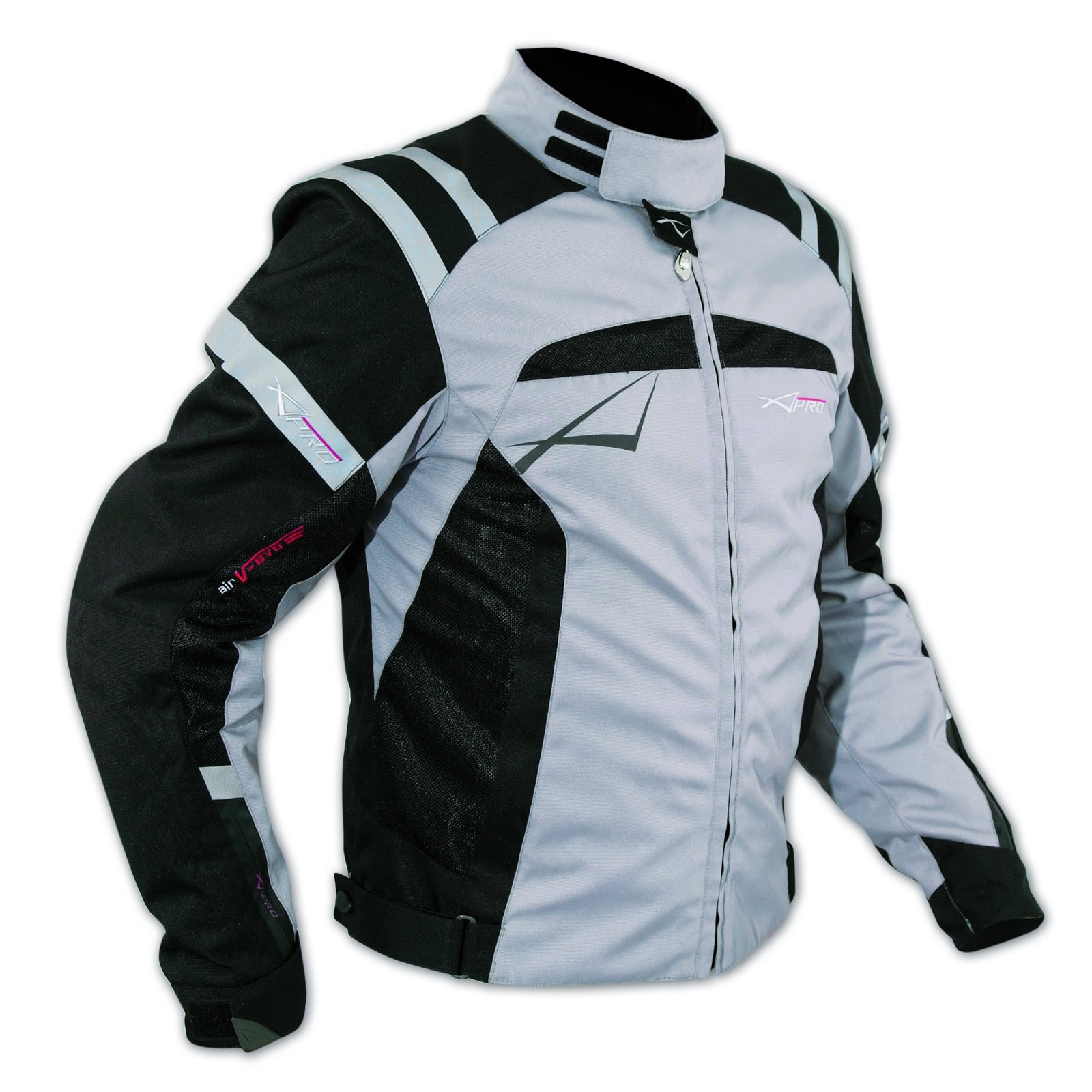 A-Pro Jacke CE Ruestung Qualität Motorrad Thermal Innenbeschichtung Sport Grau S von A-Pro