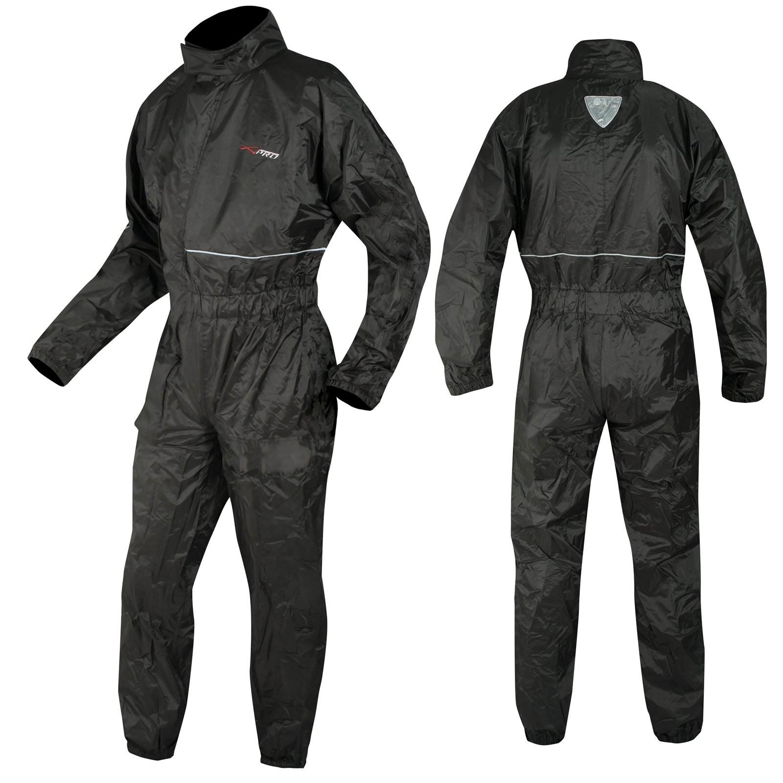 A-Pro Motorcycle Motorbike Waterproof Full Body One pc Rain Suit Scooter Black L A-Pro Motorcycle Motorbike Waterproof Full Body One pc Rain Suit Scooter Black L von A-Pro