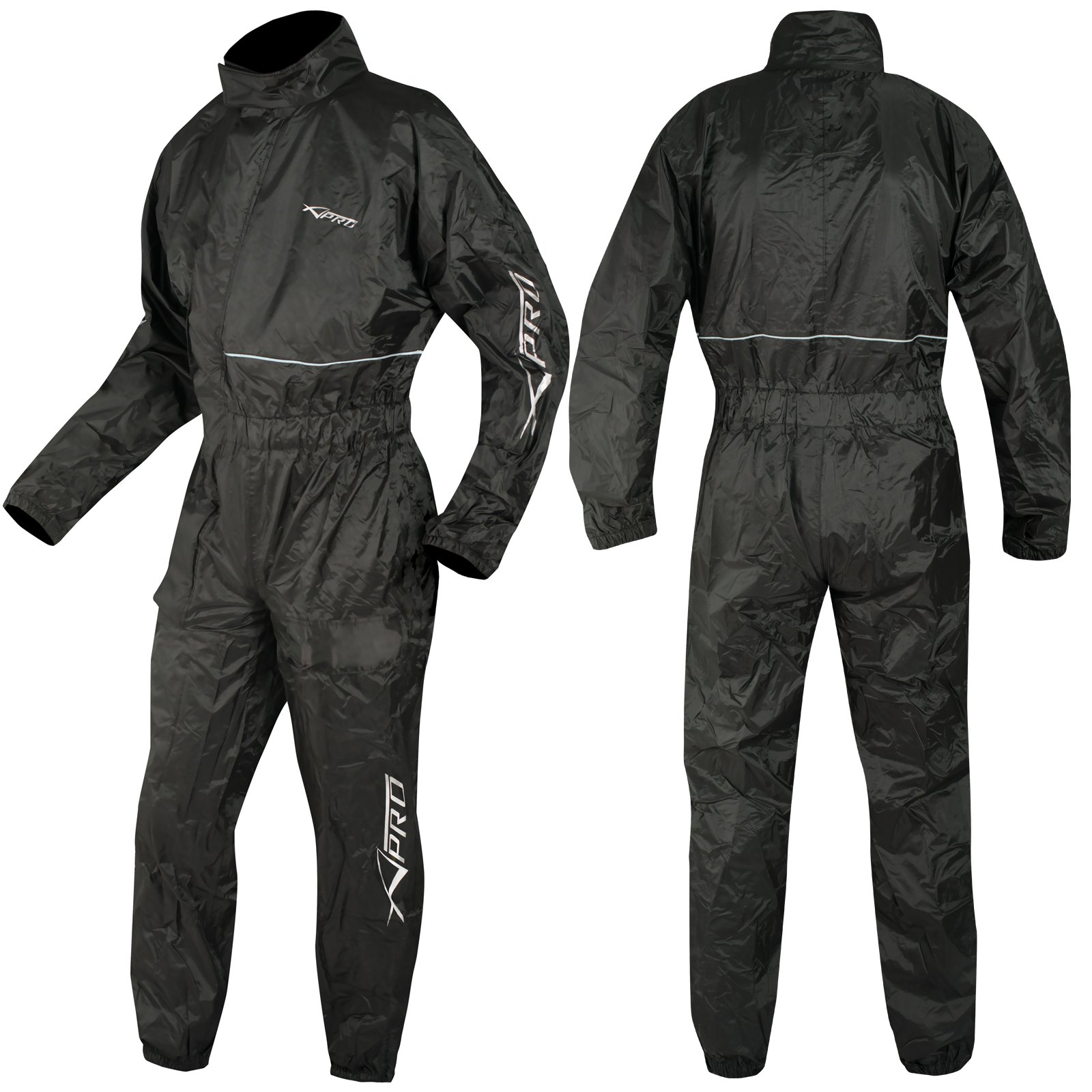 A-Pro Motorcycle Motorbike Waterproof Rain Suit Over One 1 pc Trousers Jacket 3XL A-Pro Motorcycle Motorbike Waterproof Rain Suit Over One 1 pc Trousers Jacket 3XL von A-Pro