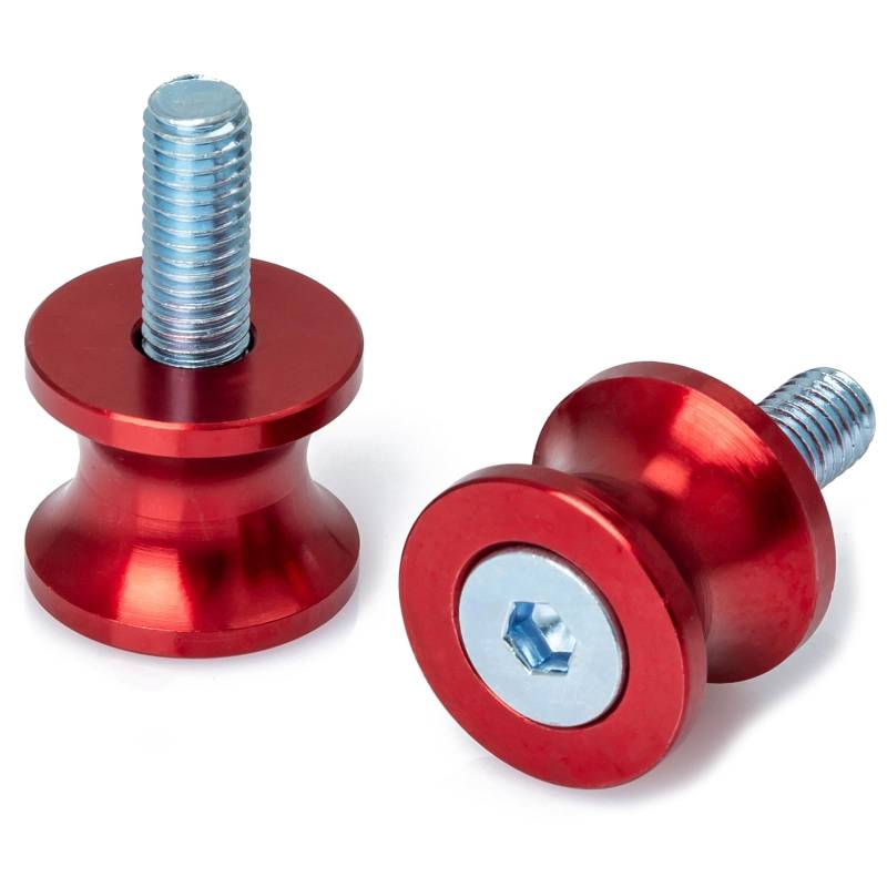 A-Pro Motorrad Prismabuchsen M12 Farben Ersatzteil Zubehoer Garage Reparatur Rot von A-Pro