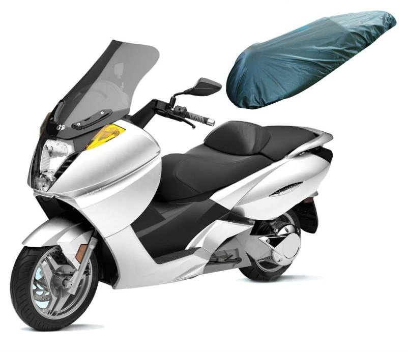 A-Pro Sitzbezug Wasserdicht Textil Motorrad Schwarz Regenschutz UV Schutz Schwarz M von A-Pro